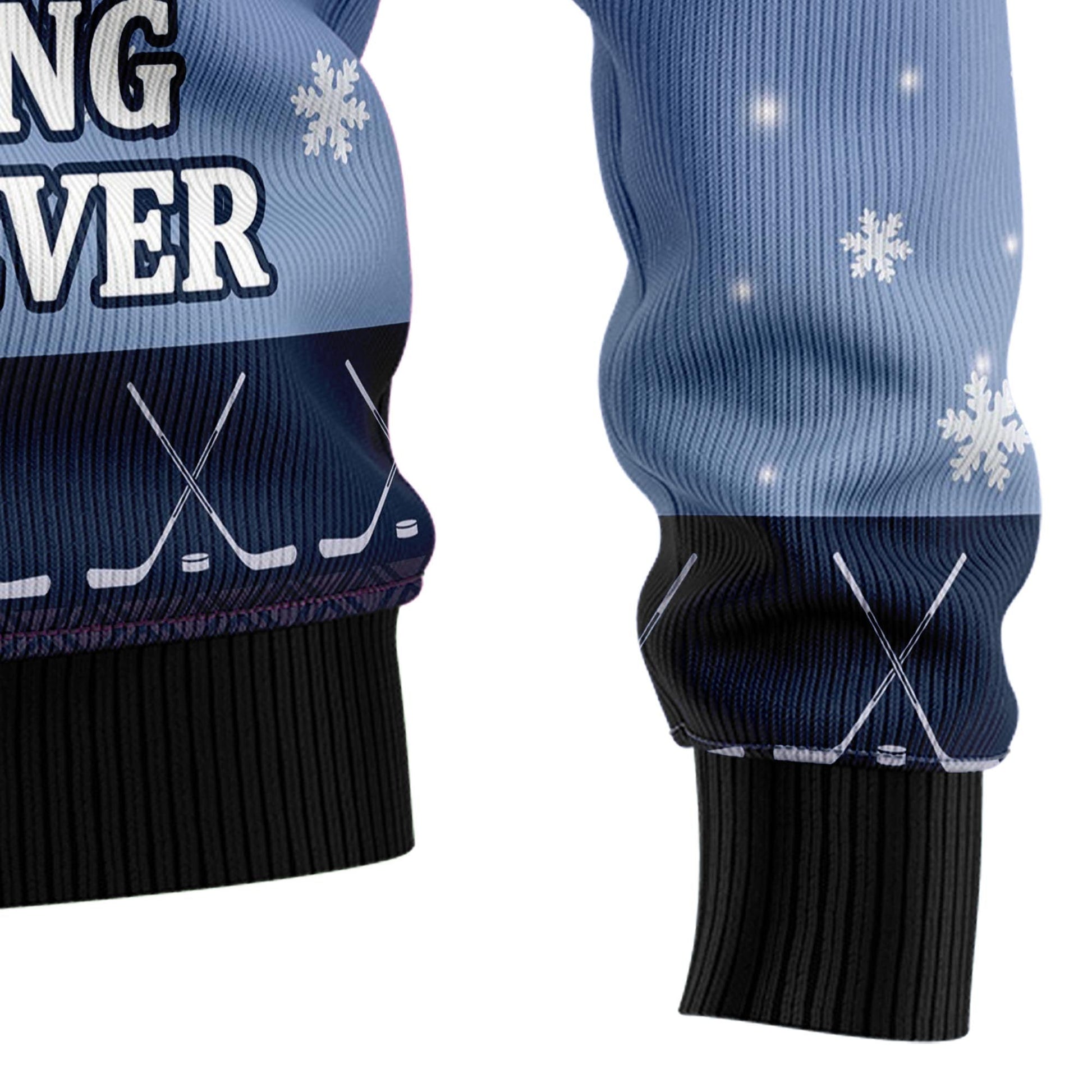 litzzy Santa Hockey T0511 Ugly Christmas Sweater -  Best Gift For Christmas, Noel Malalan - Christmas Signature sweater   