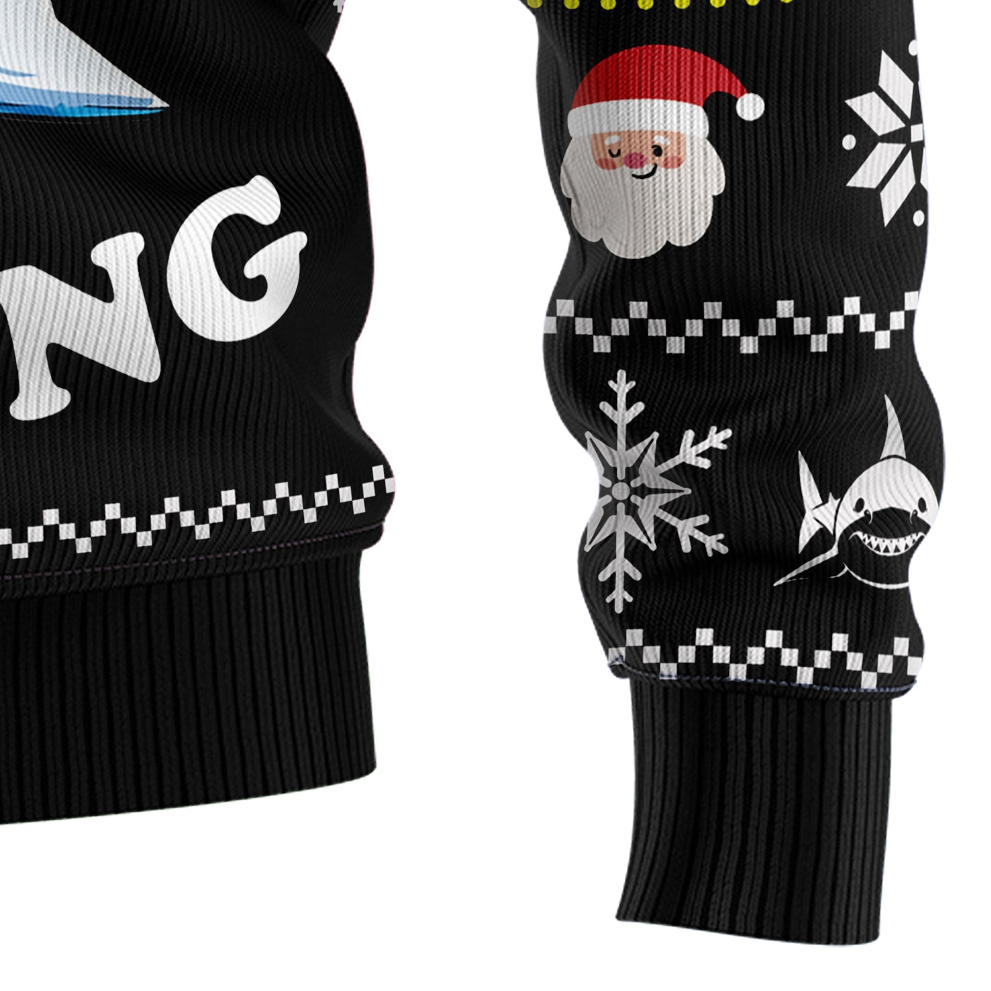 litzzy Santa Jaws TY210 Ugly Christmas Sweater -  Best Gift For Christmas, Noel Malalan - Christmas Signature sweater   
