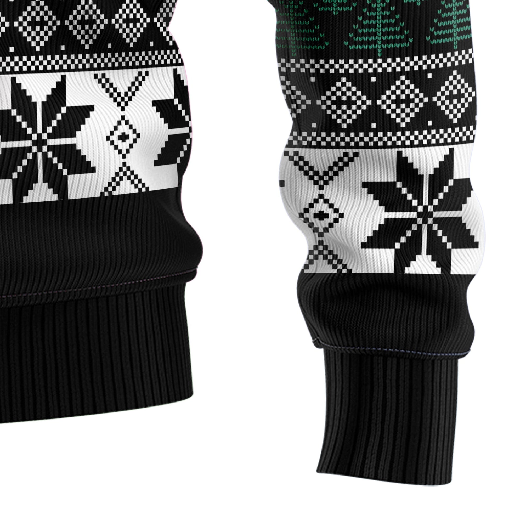 litzzy Bigfoot Squatchmas Ugly Sweater - Ugly Sweaters for Men and Women - Funny Sweaters - TB82770 Sweater   