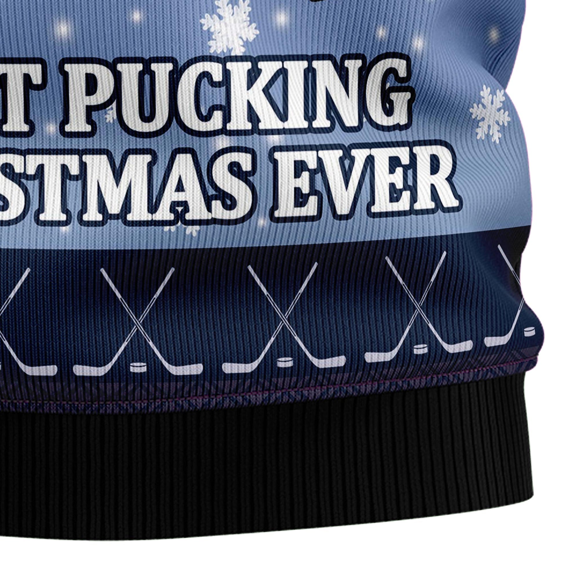 litzzy Santa Hockey T0511 Ugly Christmas Sweater -  Best Gift For Christmas, Noel Malalan - Christmas Signature sweater   