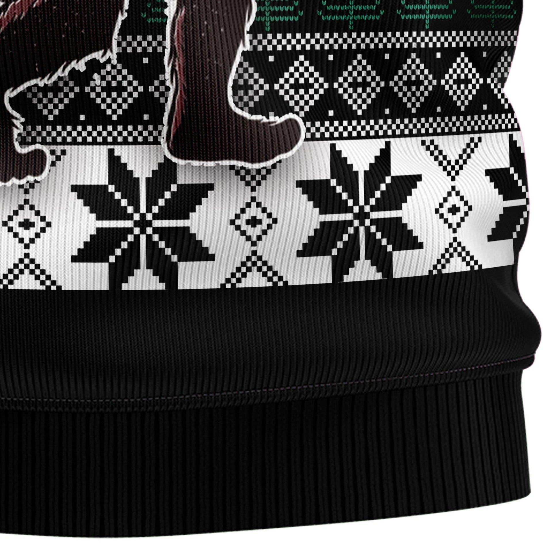 litzzy Bigfoot Squatchmas Ugly Sweater - Ugly Sweaters for Men and Women - Funny Sweaters - TB82770 Sweater   