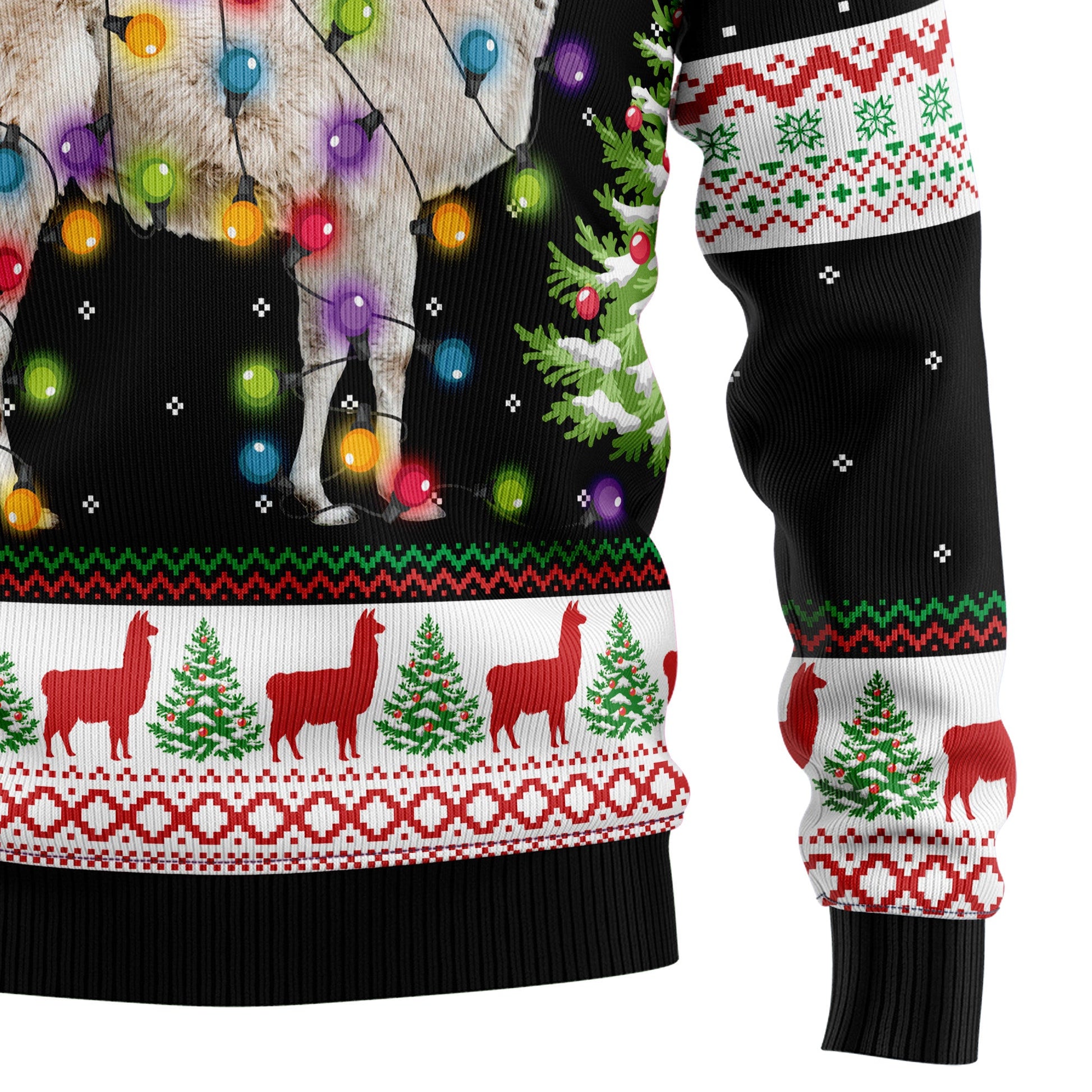 litzzy Llama Hit That D1410 Ugly Christmas Sweater -  Best Gift For Christmas, Noel Malalan - Christmas Signature sweater   