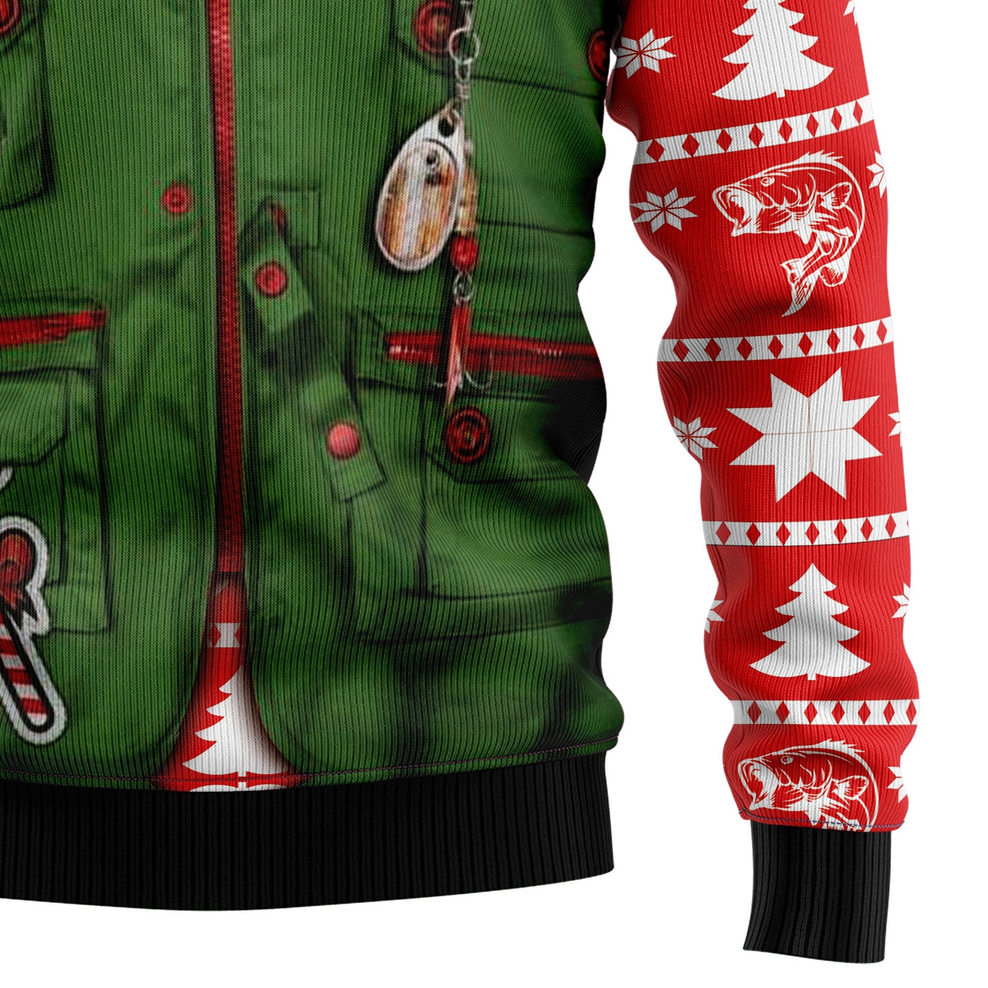 litzzy Merry Fishmas HT92507 Ugly Christmas Sweater -  Best Gift For Christmas, Noel Malalan - Christmas Signature sweater   