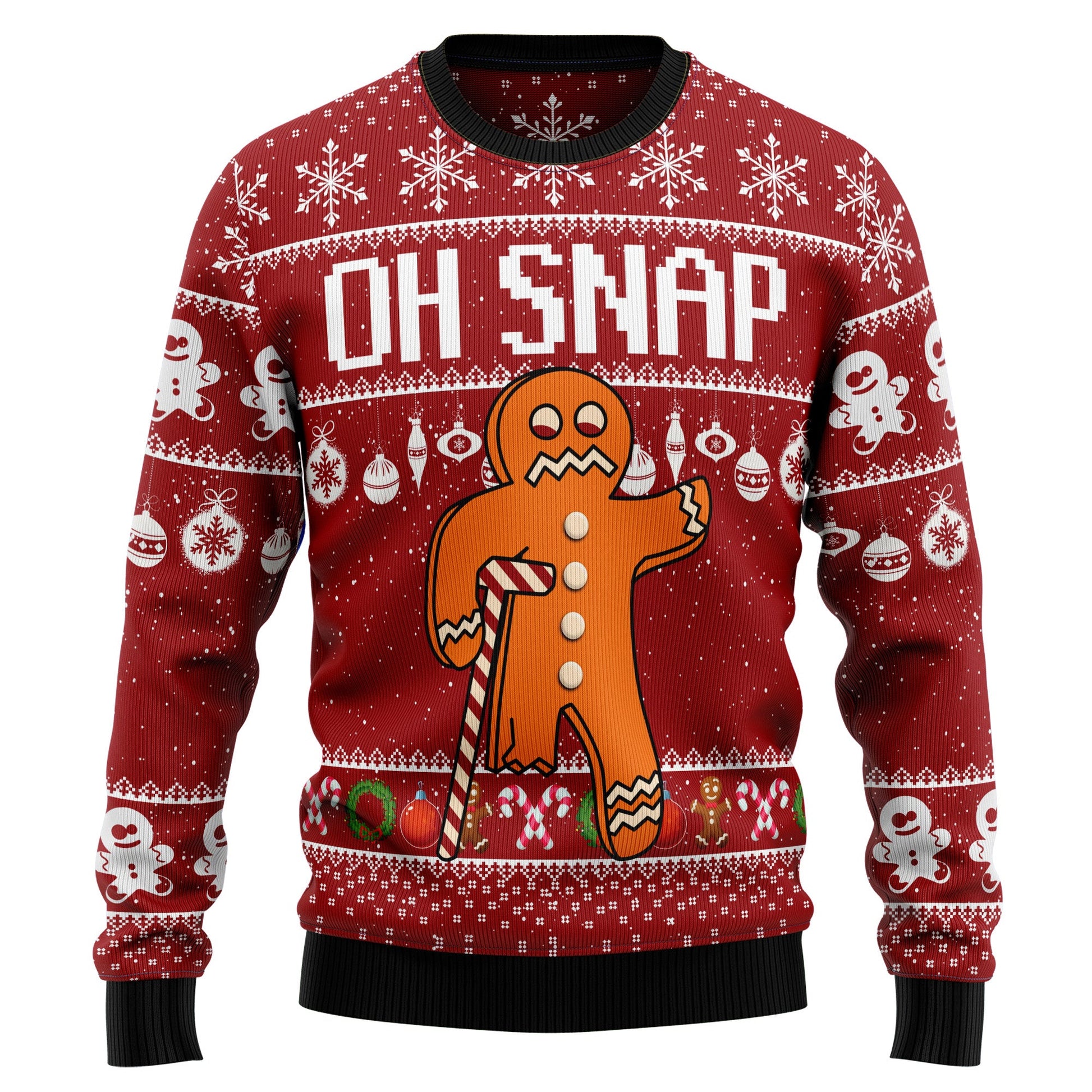 litzzy Oh Snap TG5114 Ugly Christmas Sweater -  Best Gift For Christmas, Noel Malalan - Christmas Signature sweater   