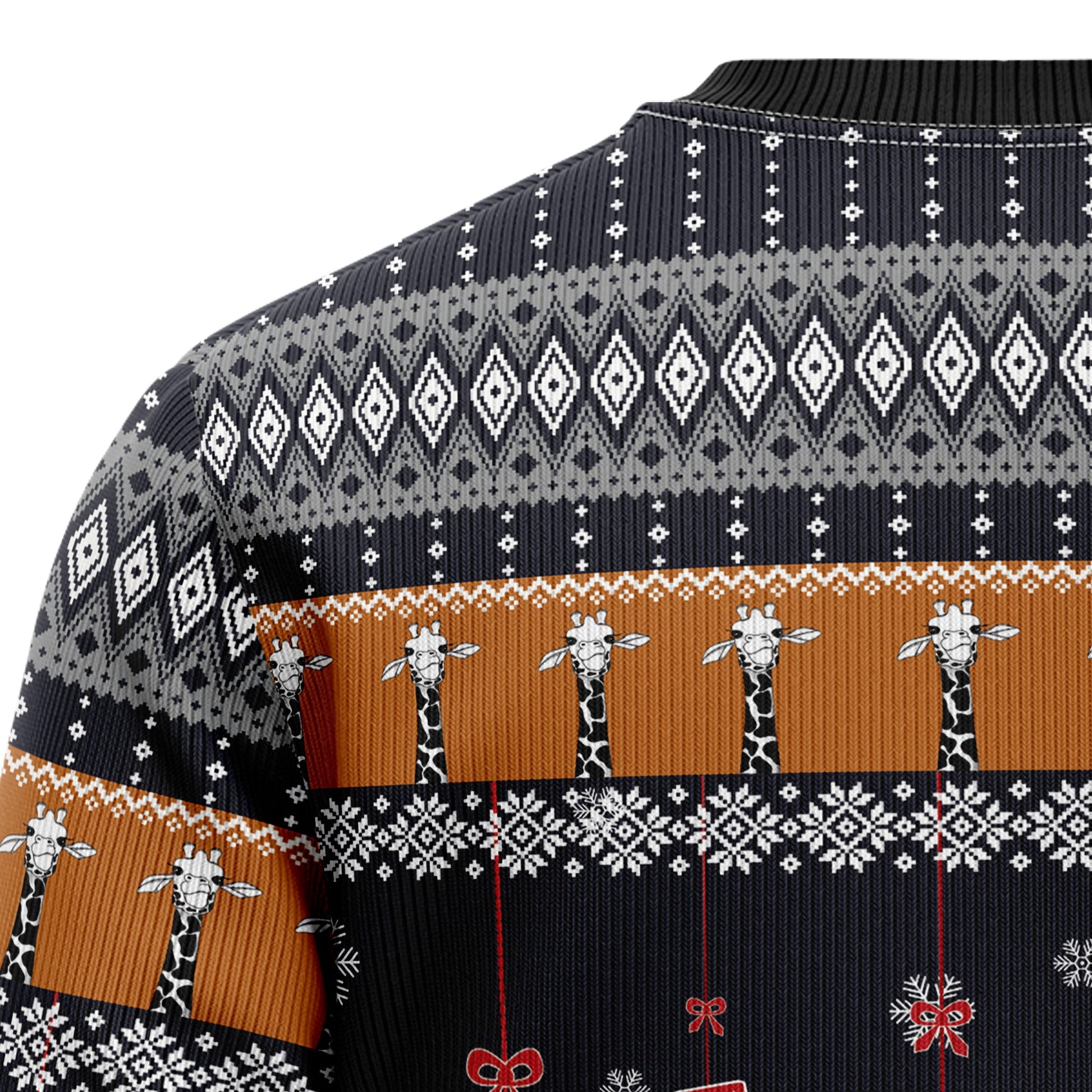 litzzy Giraffe Love Christmas TG51022 Ugly Christmas Sweater -  Best Gift For Christmas, Noel Malalan - Christmas Signature sweater   
