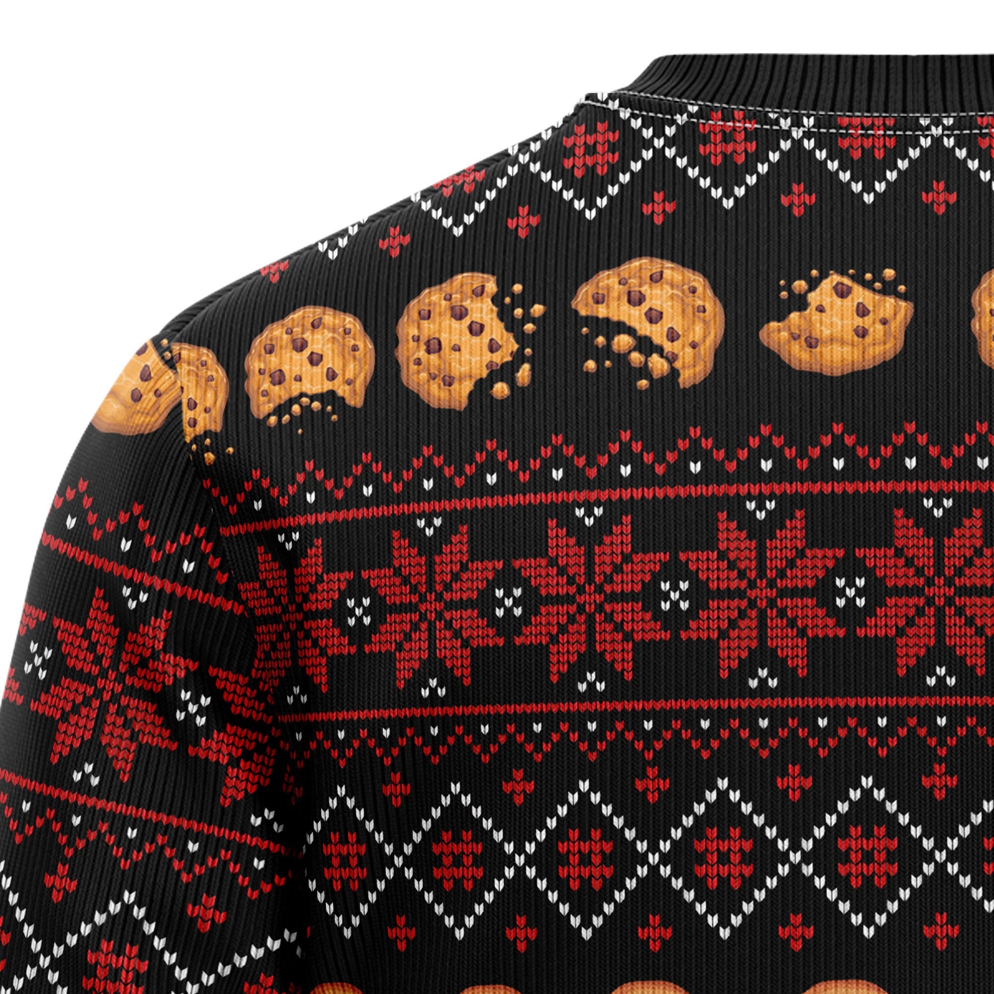 litzzy Just Here For The Cookies HT041204 Ugly Christmas Sweater -  Best Gift For Christmas, Noel Malalan - Christmas Signature sweater   