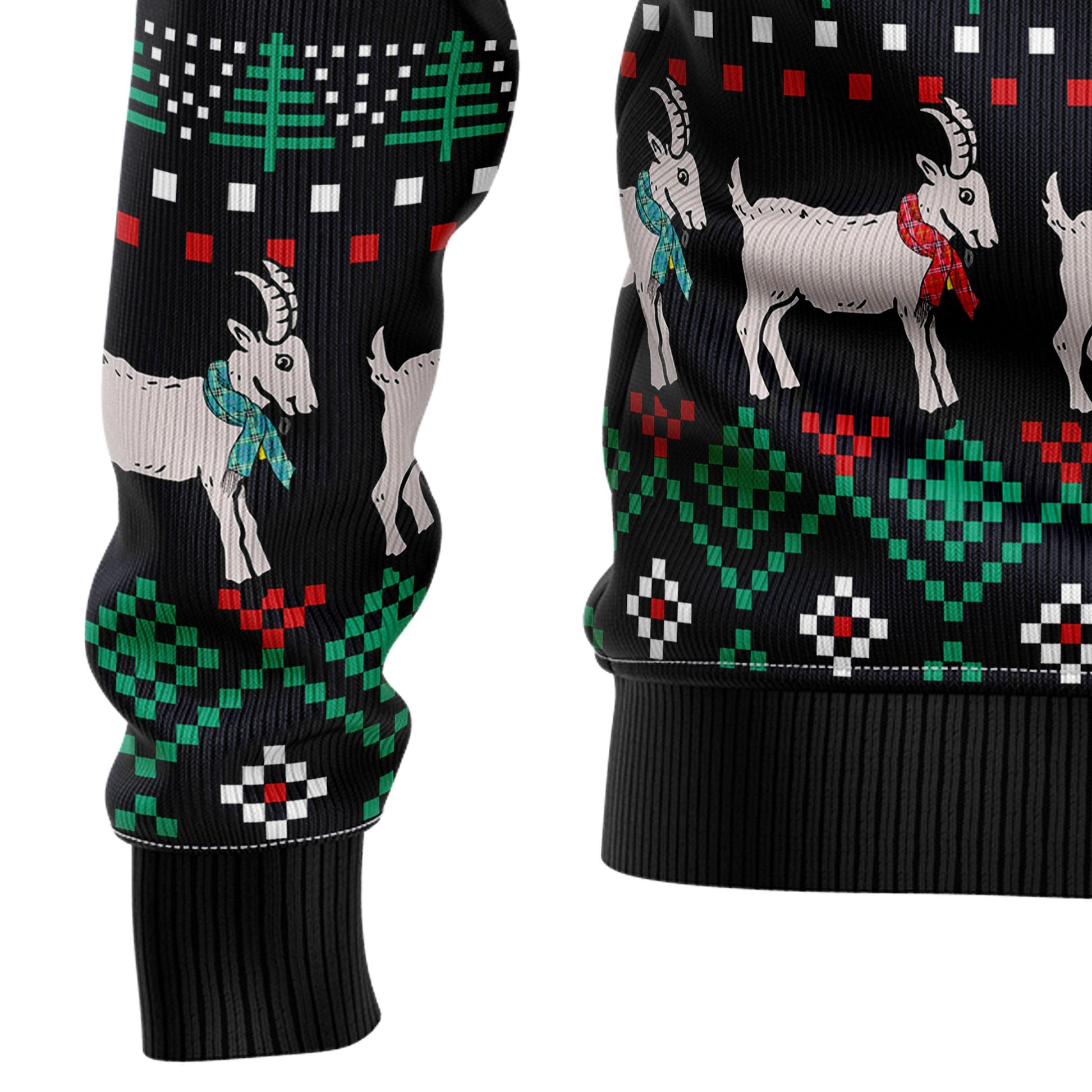 litzzy Cute Goat T1410 Ugly Christmas Sweater -  Best Gift For Christmas, Noel Malalan - Christmas Signature sweater   