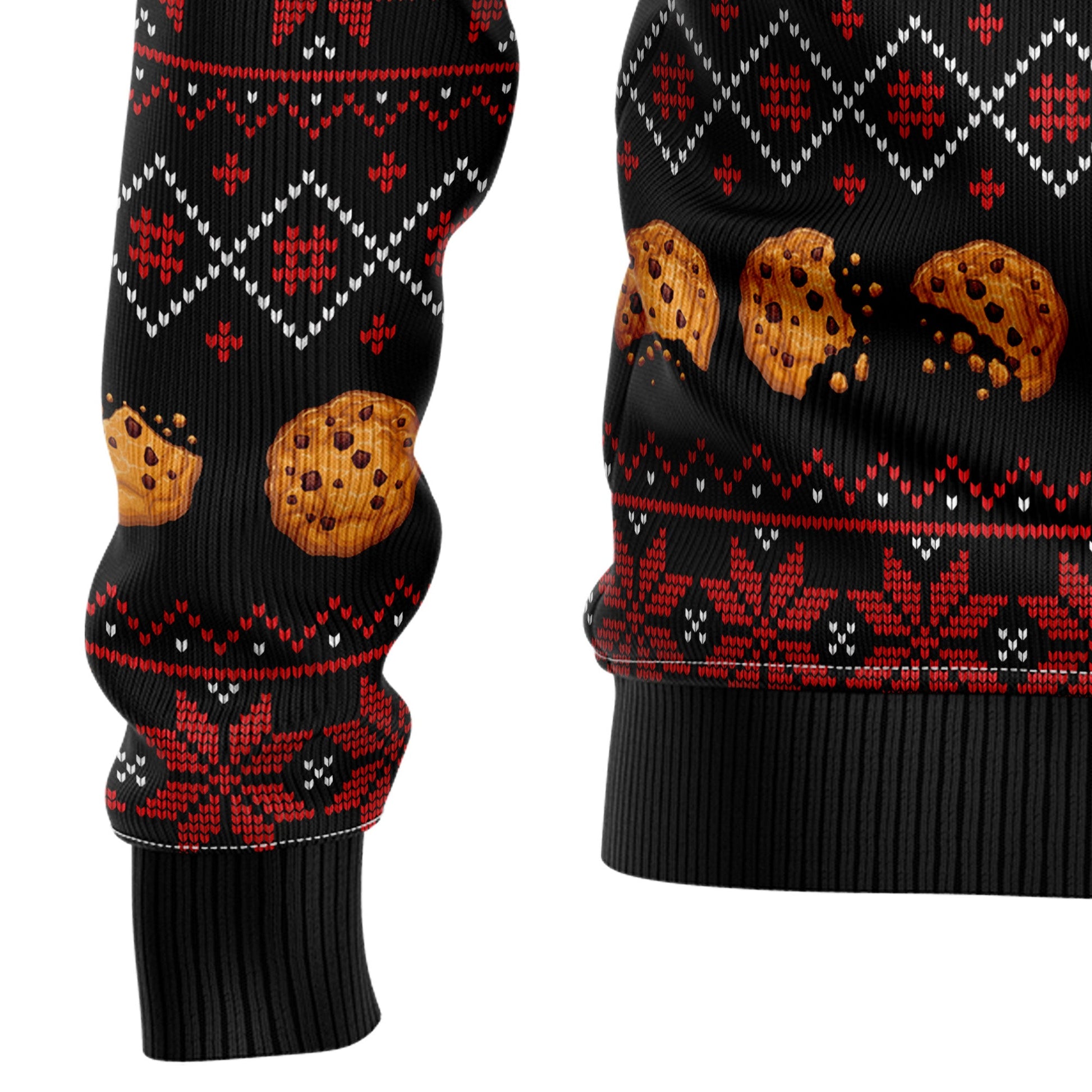 litzzy Just Here For The Cookies HT041204 Ugly Christmas Sweater -  Best Gift For Christmas, Noel Malalan - Christmas Signature sweater   