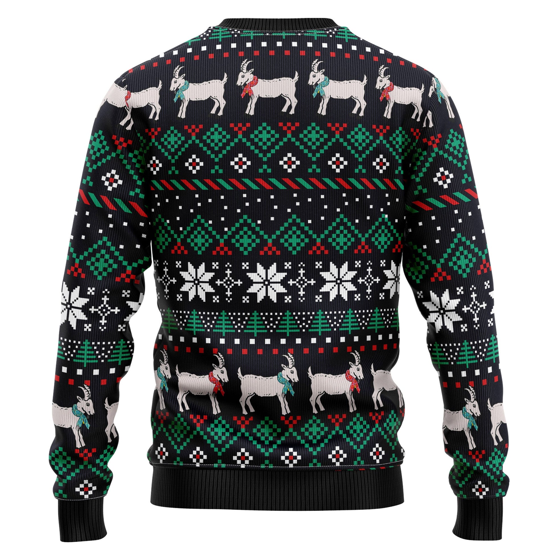 litzzy Cute Goat T1410 Ugly Christmas Sweater -  Best Gift For Christmas, Noel Malalan - Christmas Signature sweater   