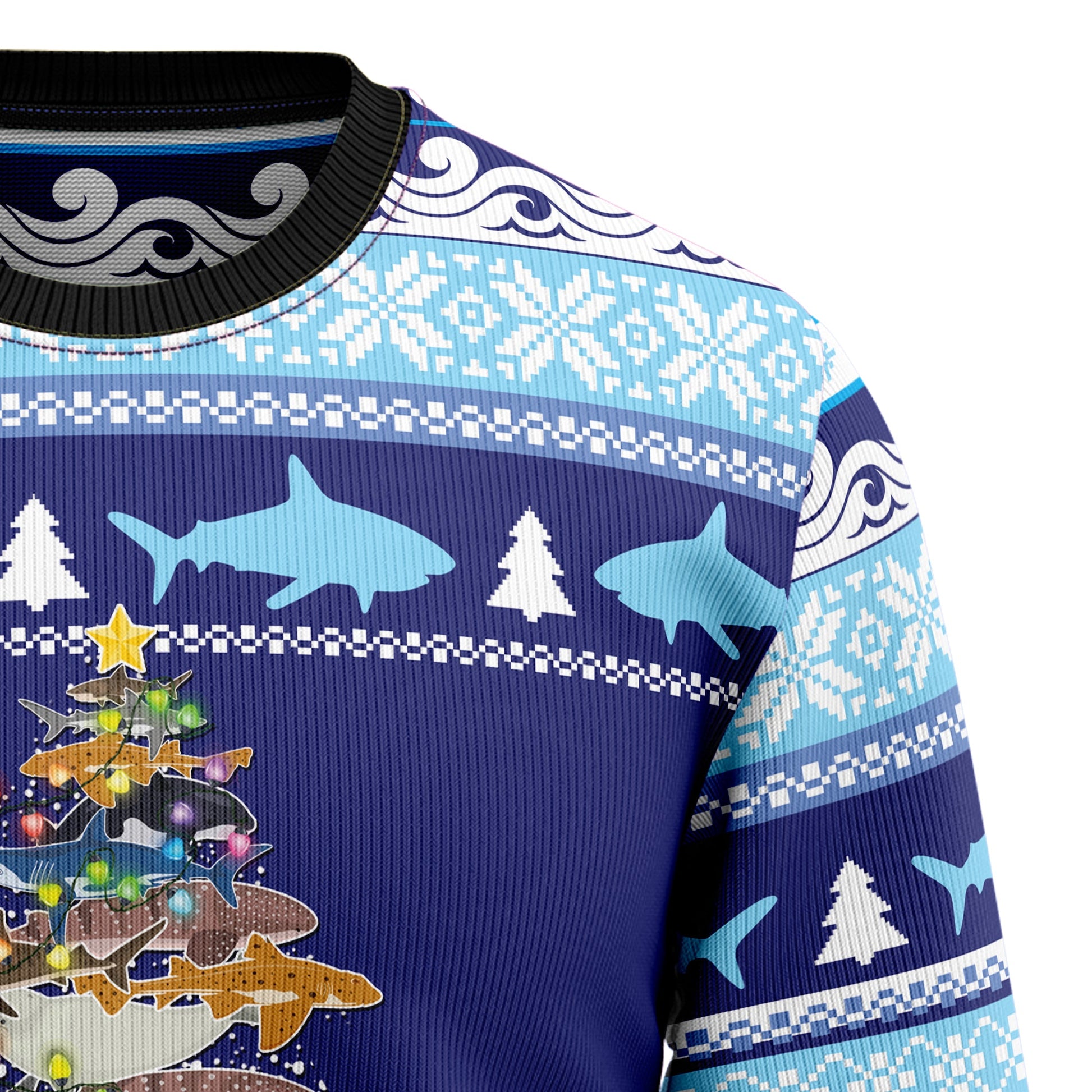 litzzy Shark Christmas Tree T2710 Ugly Christmas Sweater -  Best Gift For Christmas, Noel Malalan - Christmas Signature sweater   