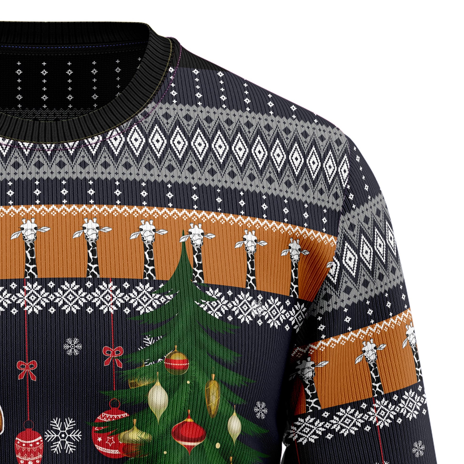 litzzy Giraffe Love Christmas TG51022 Ugly Christmas Sweater -  Best Gift For Christmas, Noel Malalan - Christmas Signature sweater   
