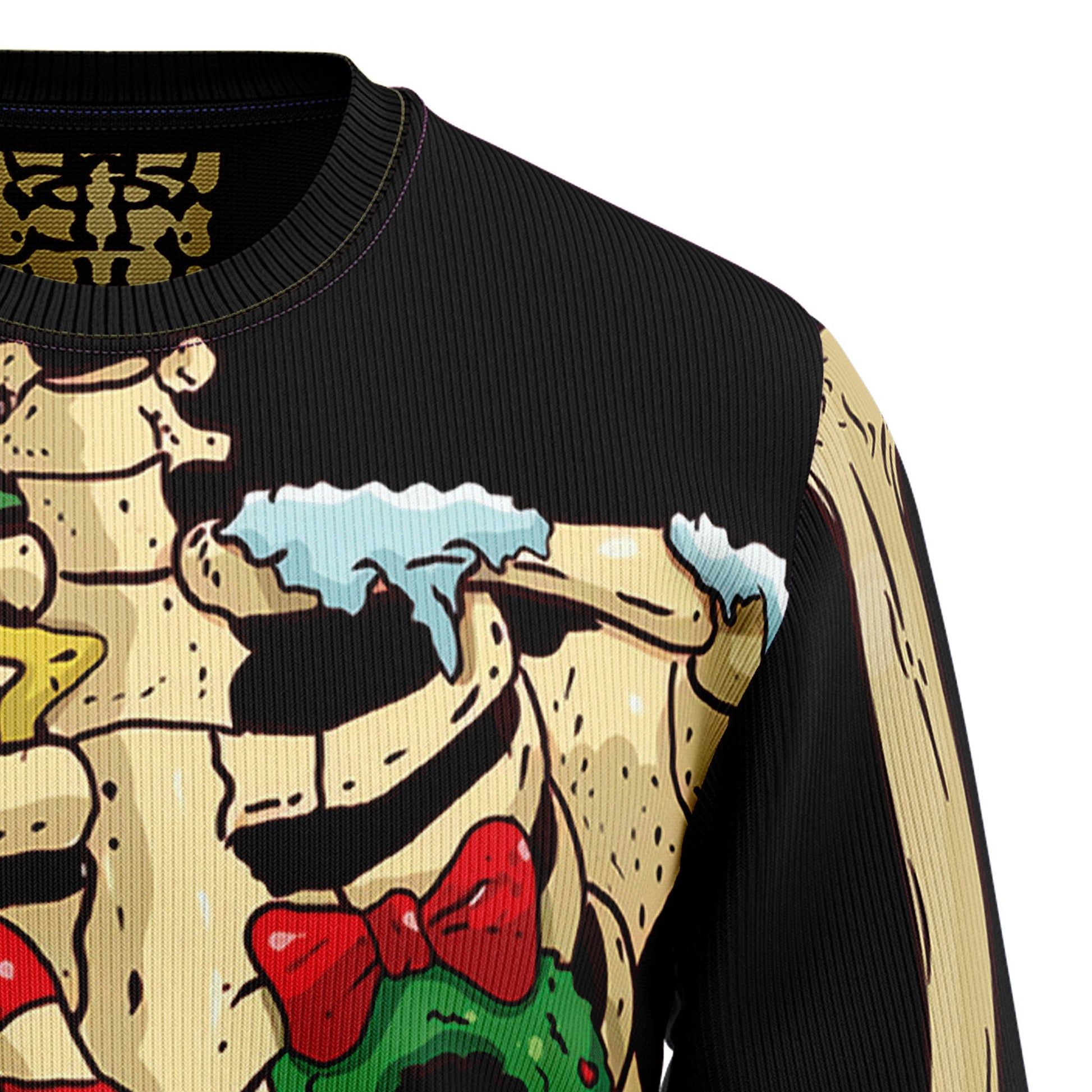 litzzy Skeleton Christmas Awesome T0511 Ugly Christmas Sweater -  Best Gift For Christmas, Noel Malalan - Christmas Signature sweater   