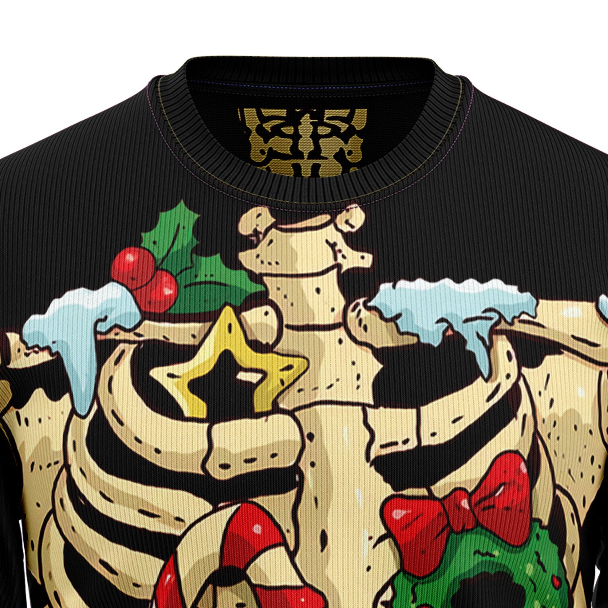 litzzy Skeleton Christmas Awesome T0511 Ugly Christmas Sweater -  Best Gift For Christmas, Noel Malalan - Christmas Signature sweater   