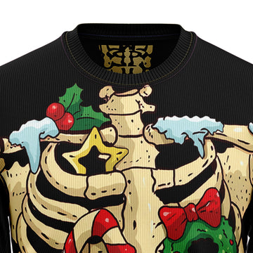 litzzy Skeleton Christmas Awesome T0511 Ugly Christmas Sweater -  Best Gift For Christmas, Noel Malalan - Christmas Signature sweater   