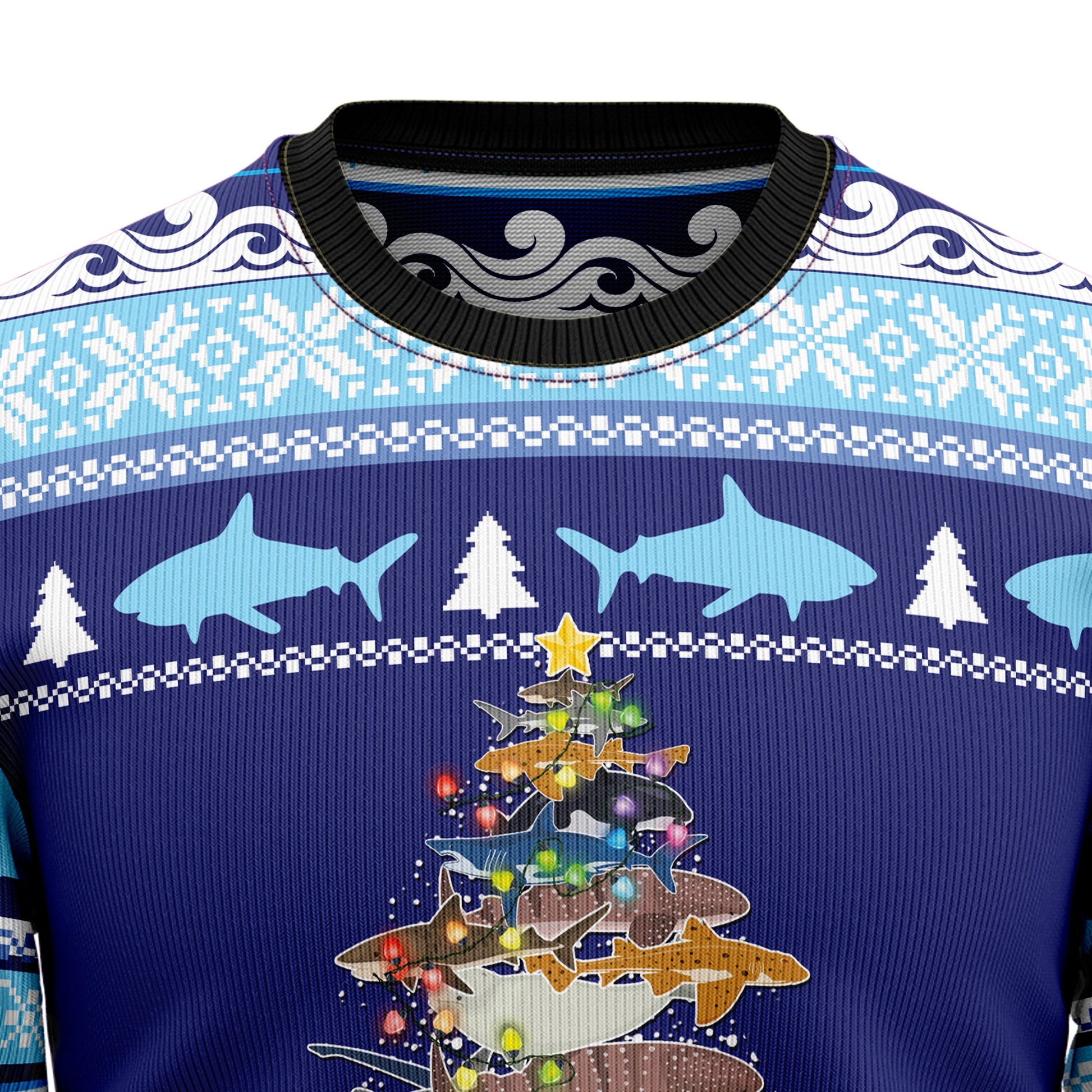 litzzy Shark Christmas Tree T2710 Ugly Christmas Sweater -  Best Gift For Christmas, Noel Malalan - Christmas Signature sweater   
