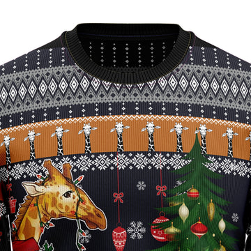 litzzy Giraffe Love Christmas TG51022 Ugly Christmas Sweater -  Best Gift For Christmas, Noel Malalan - Christmas Signature sweater   
