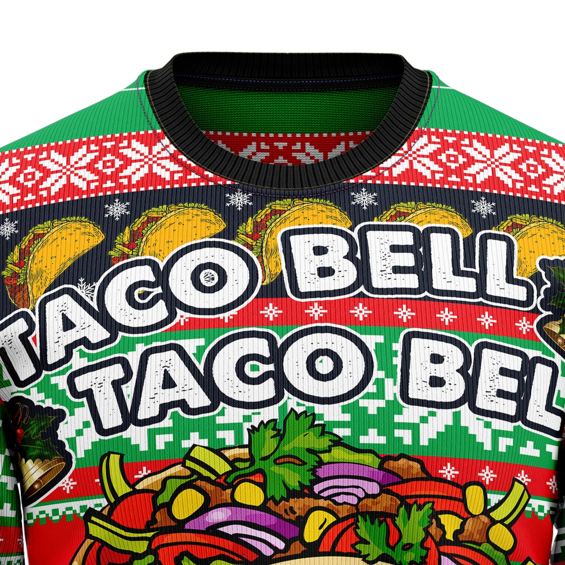 litzzy Tacos Taco Bell TY299 Ugly Christmas Sweater -  Best Gift For Christmas, Noel Malalan - Christmas Signature sweater   