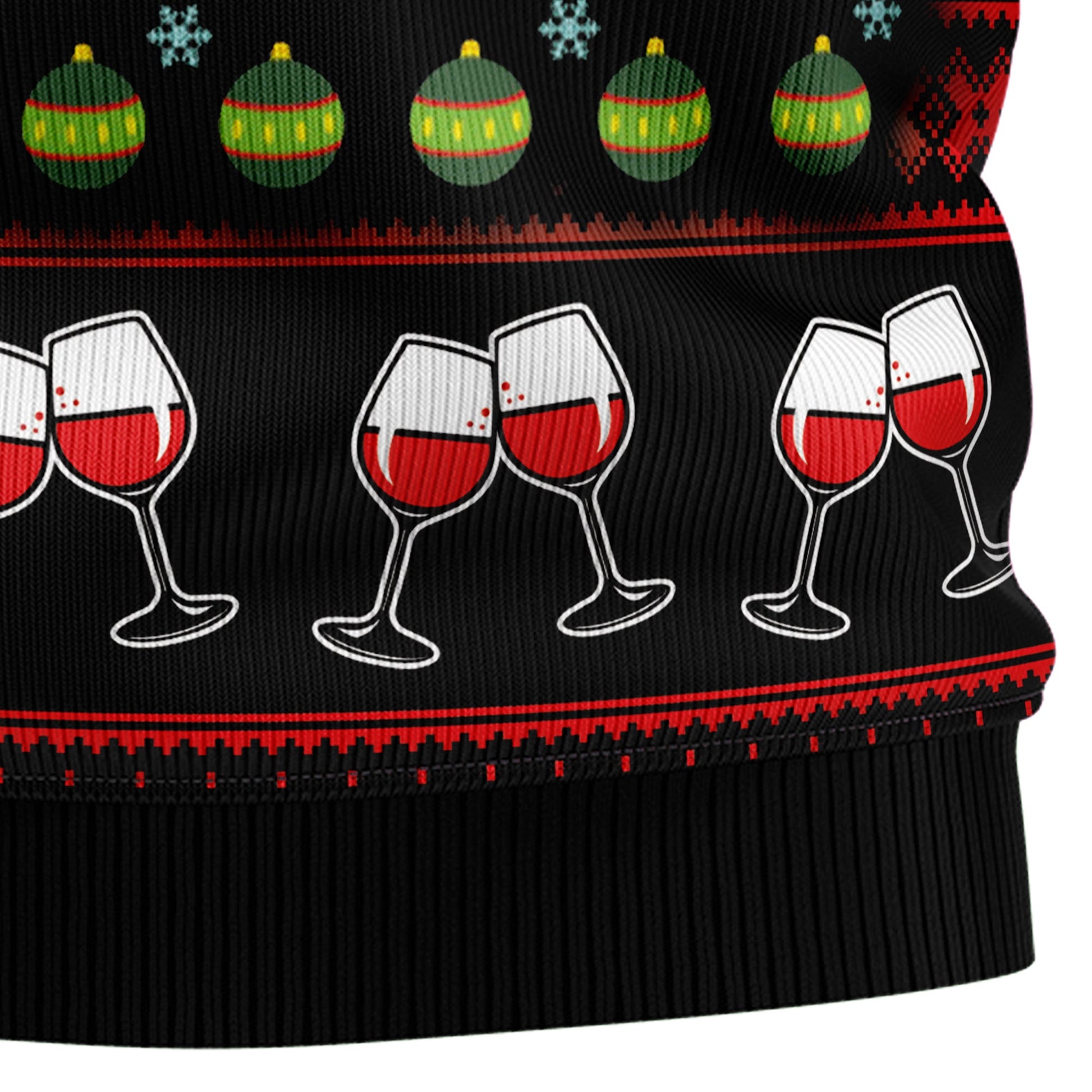 litzzy Red Wine Mama HT92801 Ugly Christmas Sweater -  Best Gift For Christmas, Noel Malalan - Christmas Signature sweater   