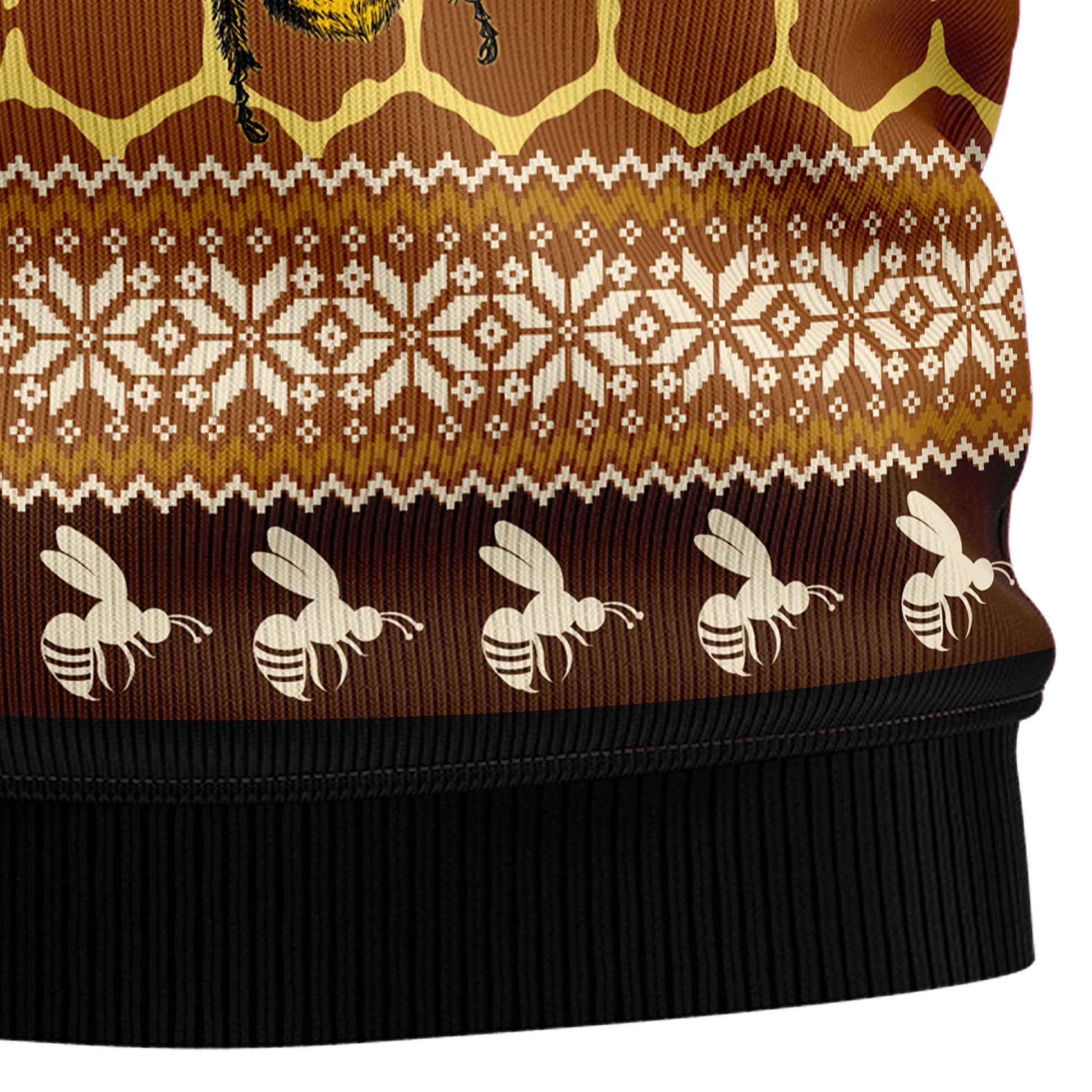 litzzy Bee Merry TG51013 Ugly Christmas Sweater -  Best Gift For Christmas, Noel Malalan - Christmas Signature sweater   