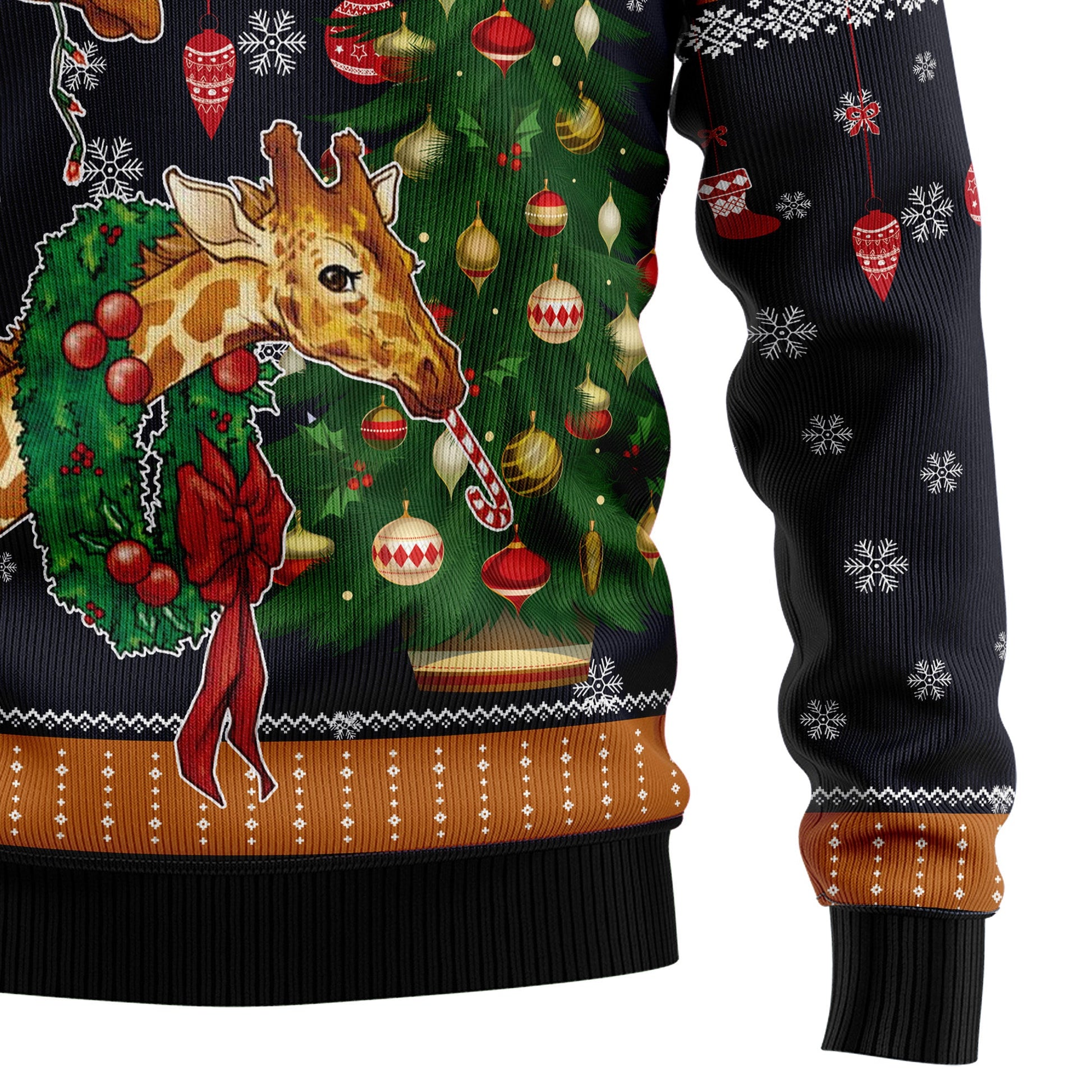 litzzy Giraffe Love Christmas TG51022 Ugly Christmas Sweater -  Best Gift For Christmas, Noel Malalan - Christmas Signature sweater   