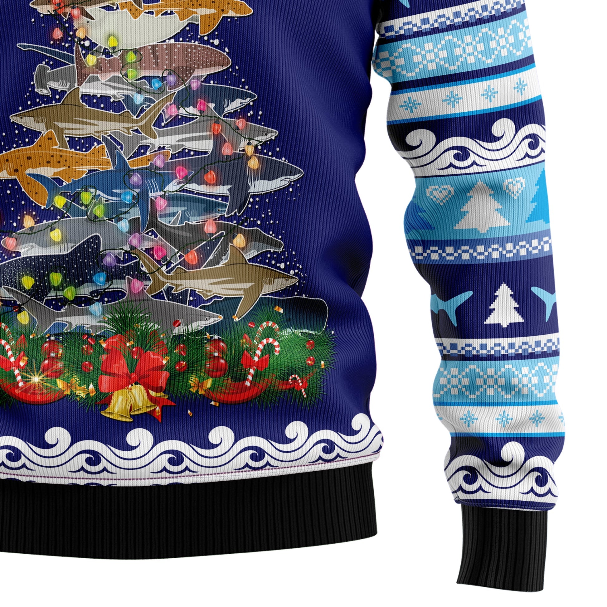 litzzy Shark Christmas Tree T2710 Ugly Christmas Sweater -  Best Gift For Christmas, Noel Malalan - Christmas Signature sweater   
