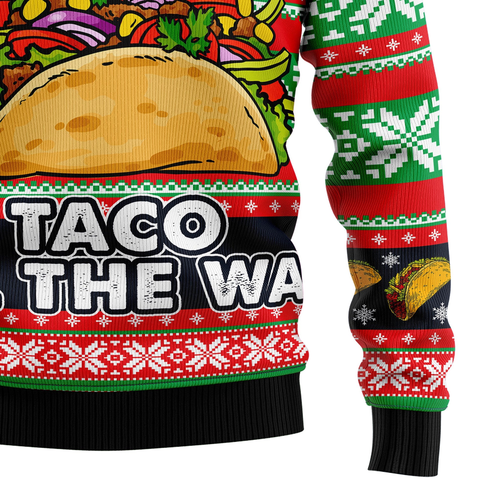 litzzy Tacos Taco Bell TY299 Ugly Christmas Sweater -  Best Gift For Christmas, Noel Malalan - Christmas Signature sweater   