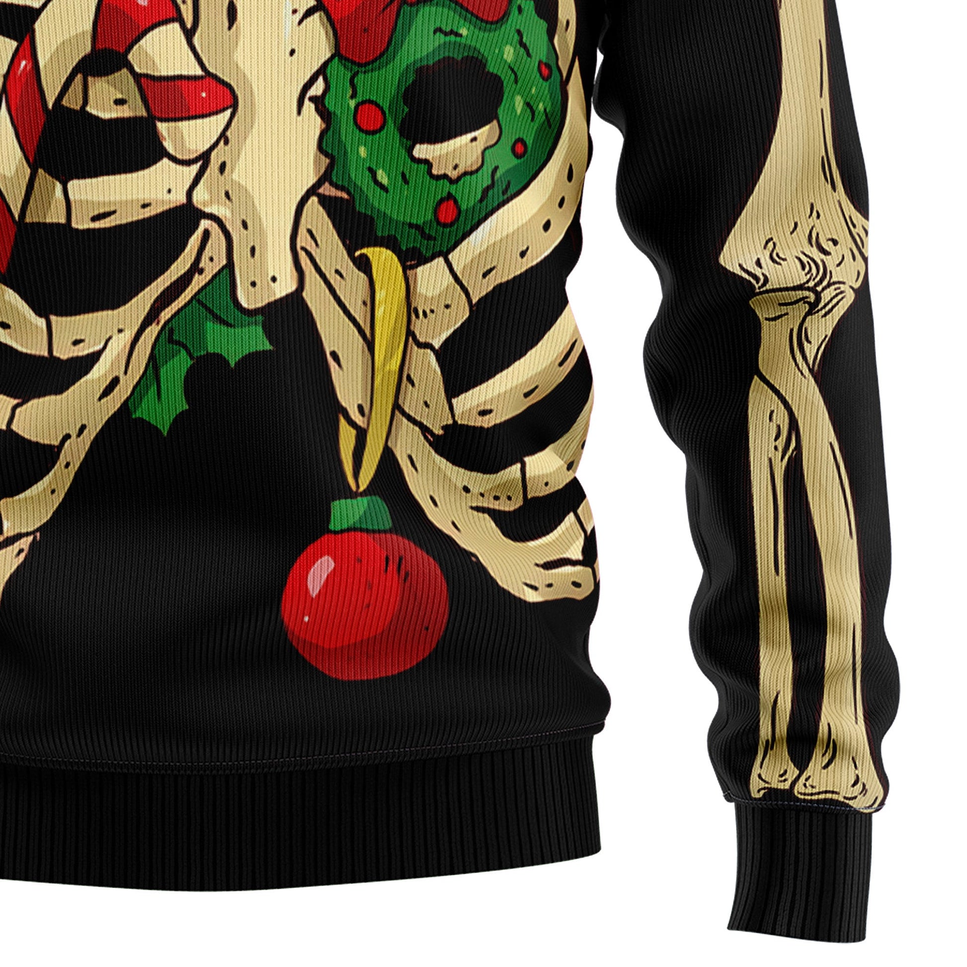 litzzy Skeleton Christmas Awesome T0511 Ugly Christmas Sweater -  Best Gift For Christmas, Noel Malalan - Christmas Signature sweater   
