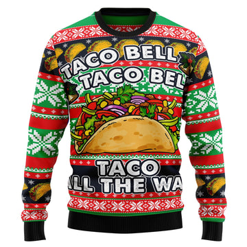 litzzy Tacos Taco Bell TY299 Ugly Christmas Sweater -  Best Gift For Christmas, Noel Malalan - Christmas Signature sweater   