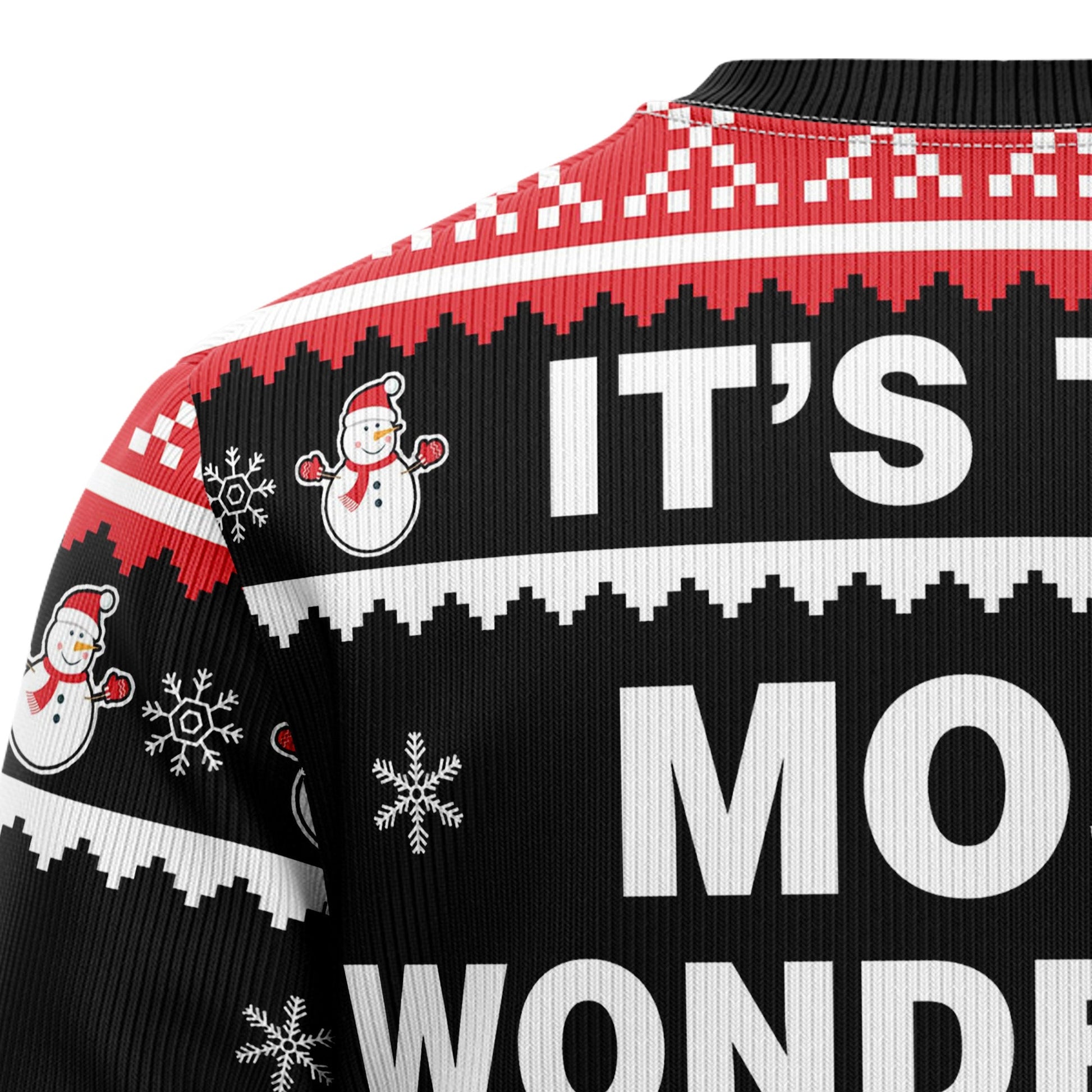 litzzy Red Wine HZ92401 Ugly Christmas Sweater -  Best Gift For Christmas, Noel Malalan - Christmas Signature sweater   