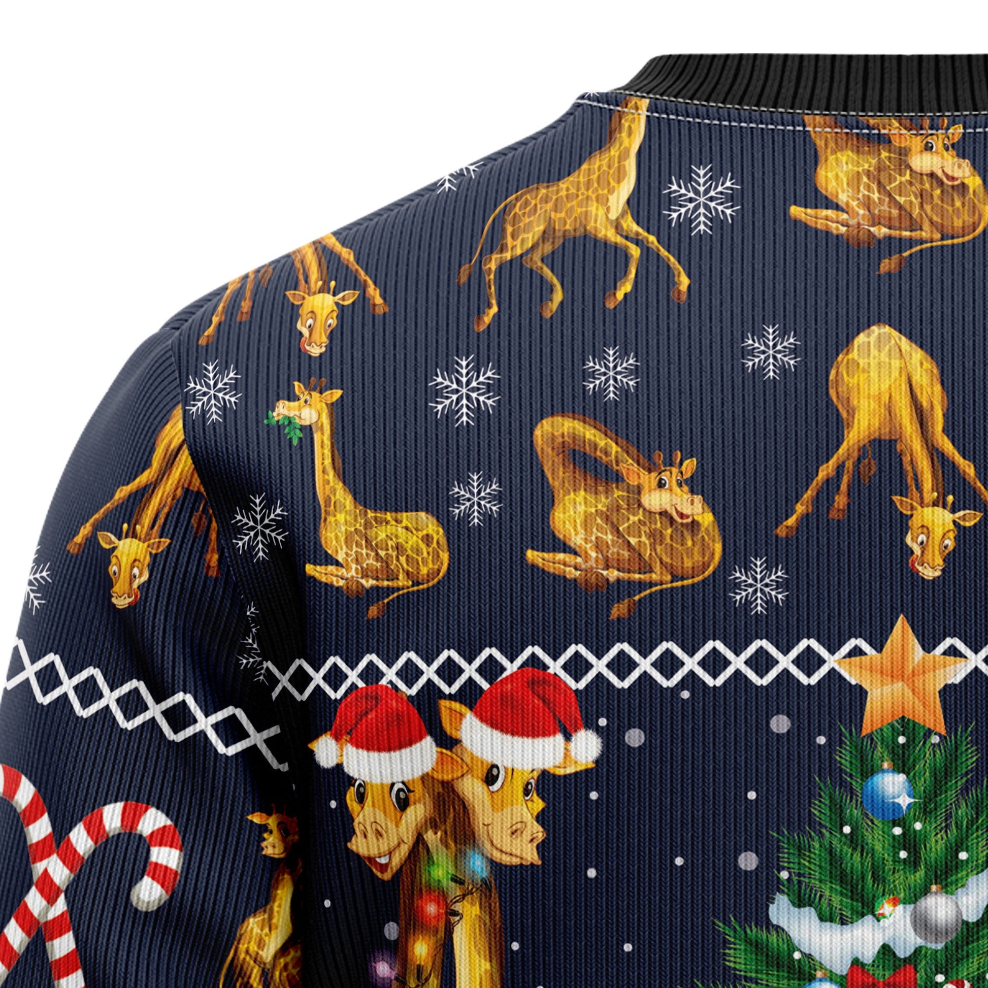 litzzy Love Giraffe G5114 Ugly Christmas Sweater -  Best Gift For Christmas, Noel Malalan - Christmas Signature sweater   