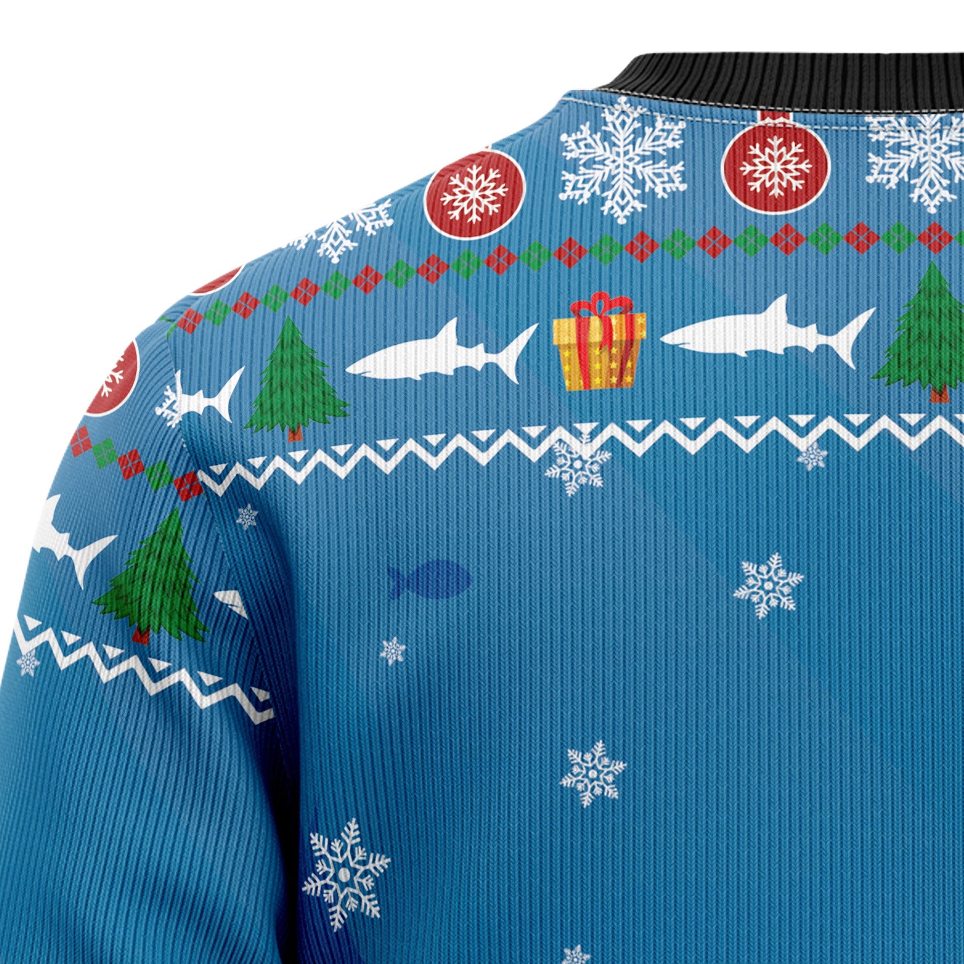 litzzy Shark Holly Jawly Christmas G5116 Ugly Christmas Sweater -  Best Gift For Christmas, Noel Malalan - Christmas Signature sweater   