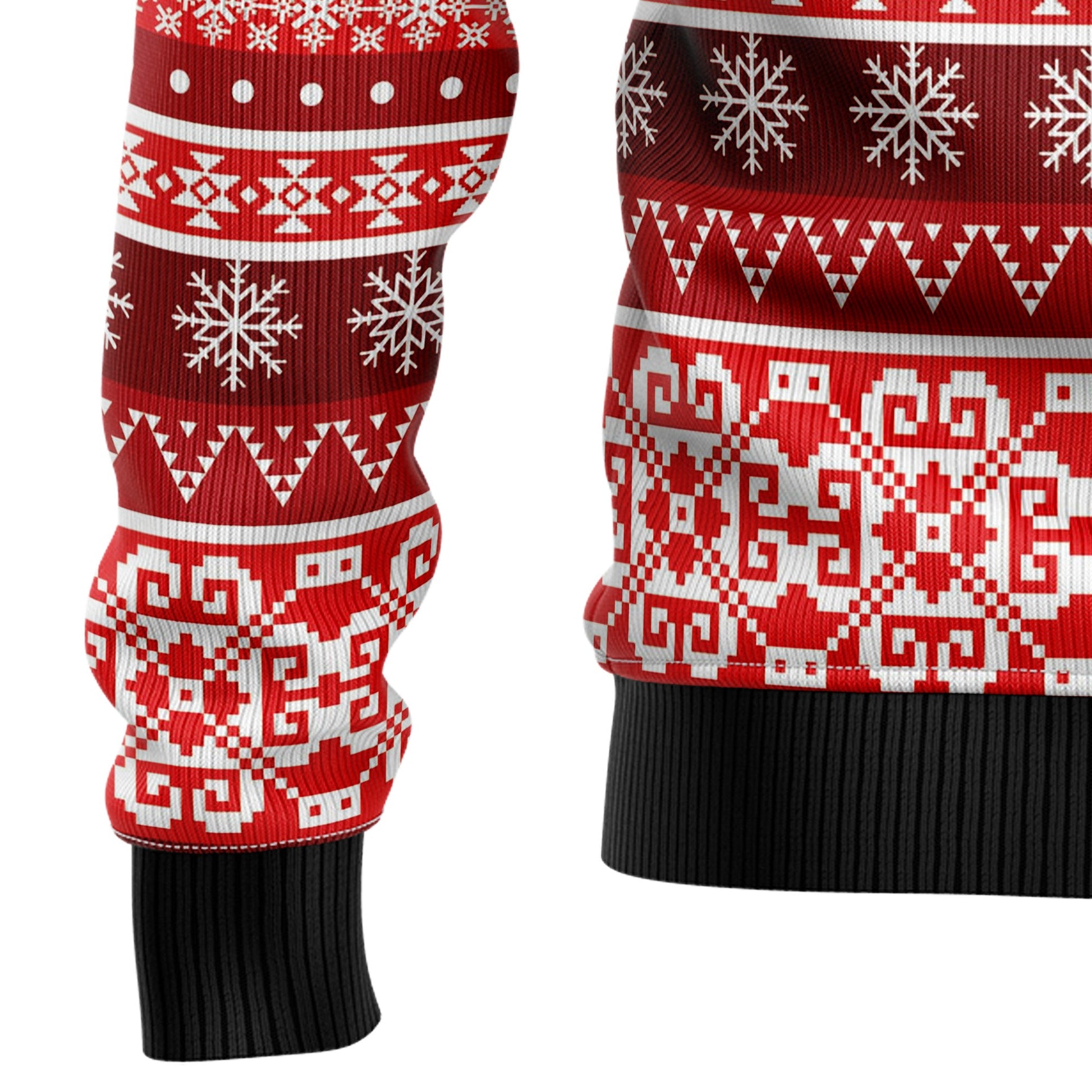 litzzy Festive Llama Xmas HZ92307 Ugly Christmas Sweater -  Best Gift For Christmas, Noel Malalan - Christmas Signature sweater   