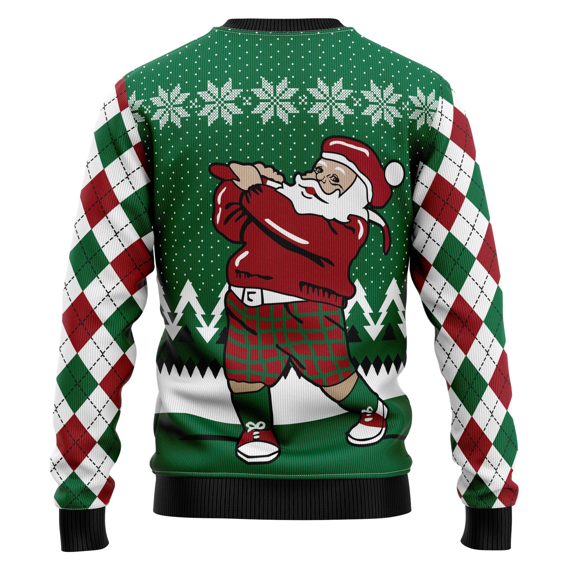 litzzy Golfer Santa G5925 Ugly Christmas Sweater -  Best Gift For Christmas, Noel Malalan - Christmas Signature sweater   