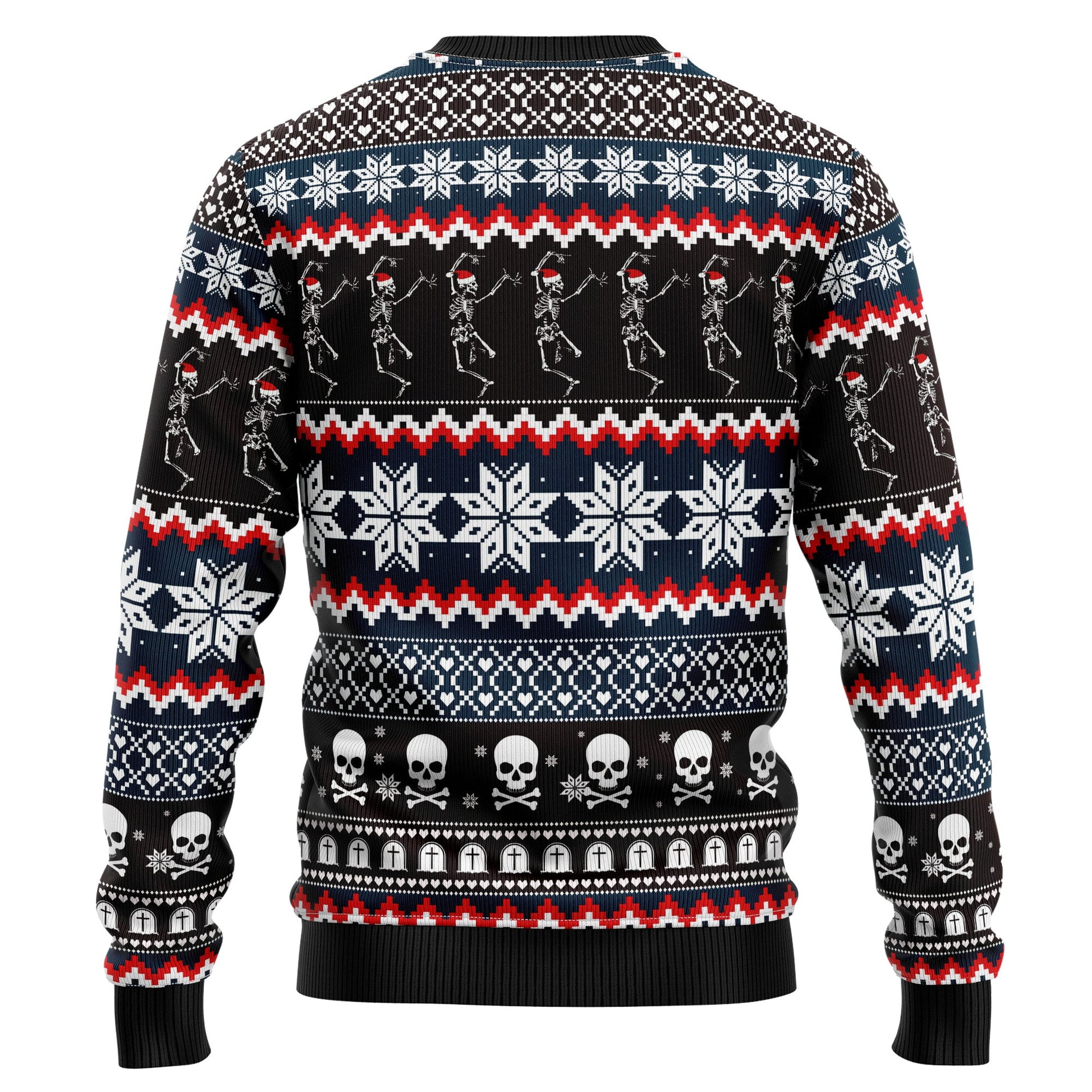 litzzy Skeleton Merry Creepmas TY510 Ugly Christmas Sweater -  Best Gift For Christmas, Noel Malalan - Christmas Signature sweater   
