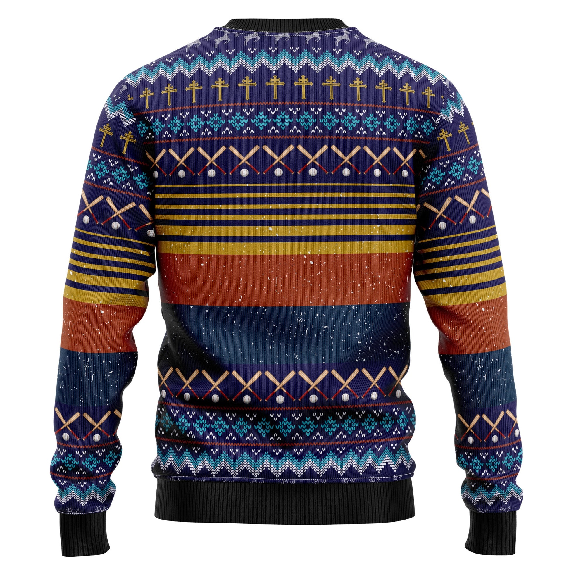 litzzy Baseball Jesus Save T1811 Ugly Christmas Sweater -  Best Gift For Christmas, Noel Malalan - Christmas Signature sweater   