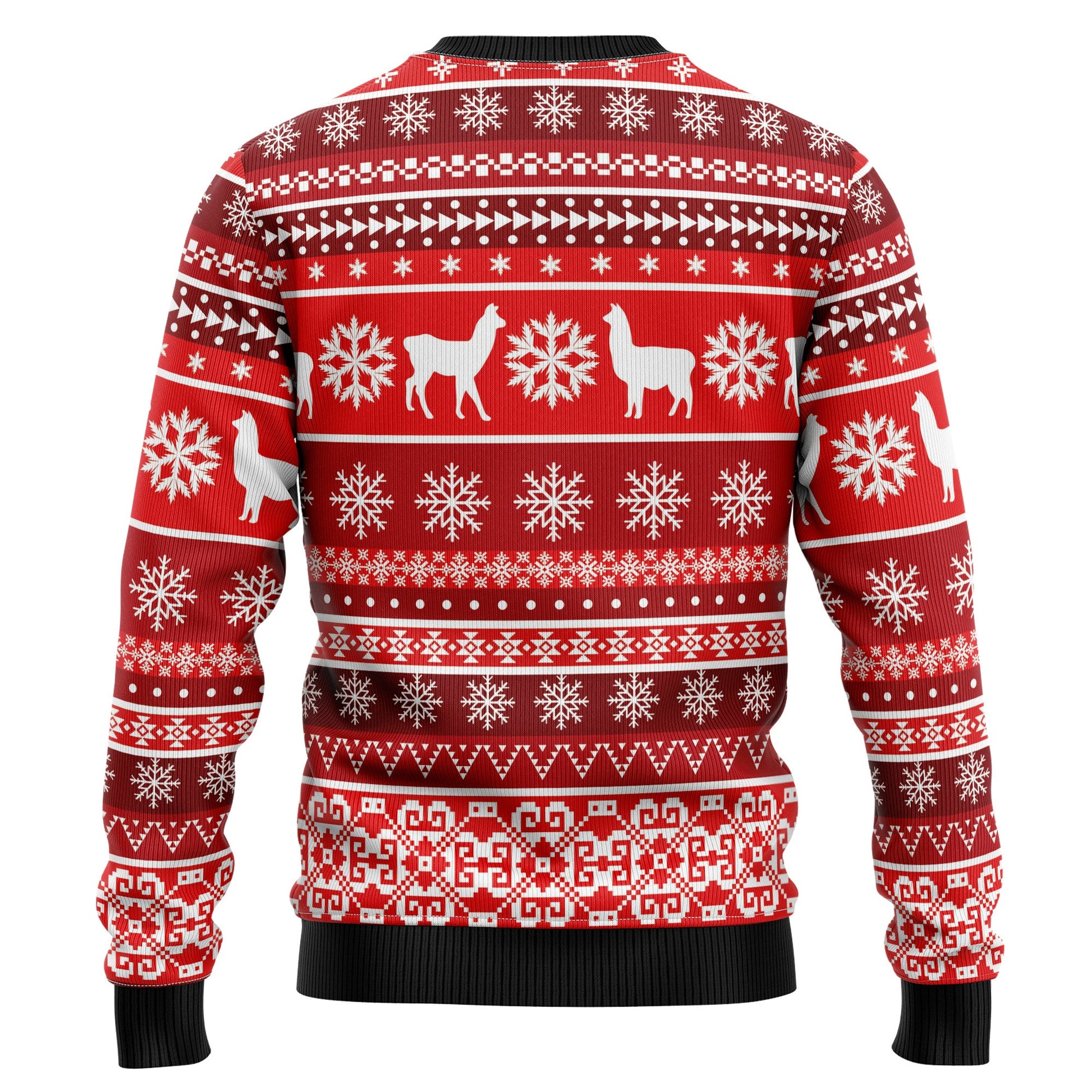 litzzy Festive Llama Xmas HZ92307 Ugly Christmas Sweater -  Best Gift For Christmas, Noel Malalan - Christmas Signature sweater   
