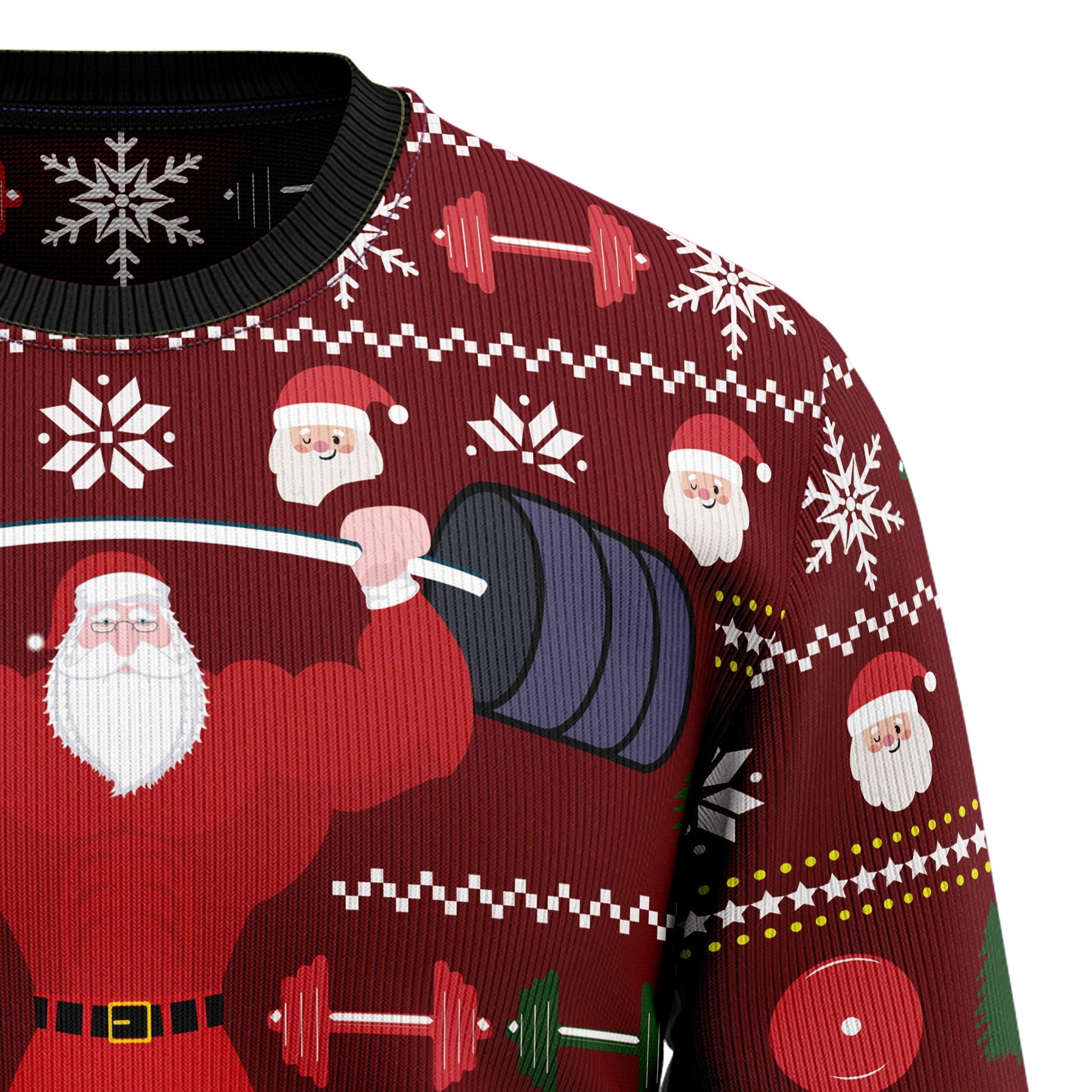 litzzy Santa Let It Swole TY1210 Ugly Christmas Sweater -  Best Gift For Christmas, Noel Malalan - Christmas Signature sweater   