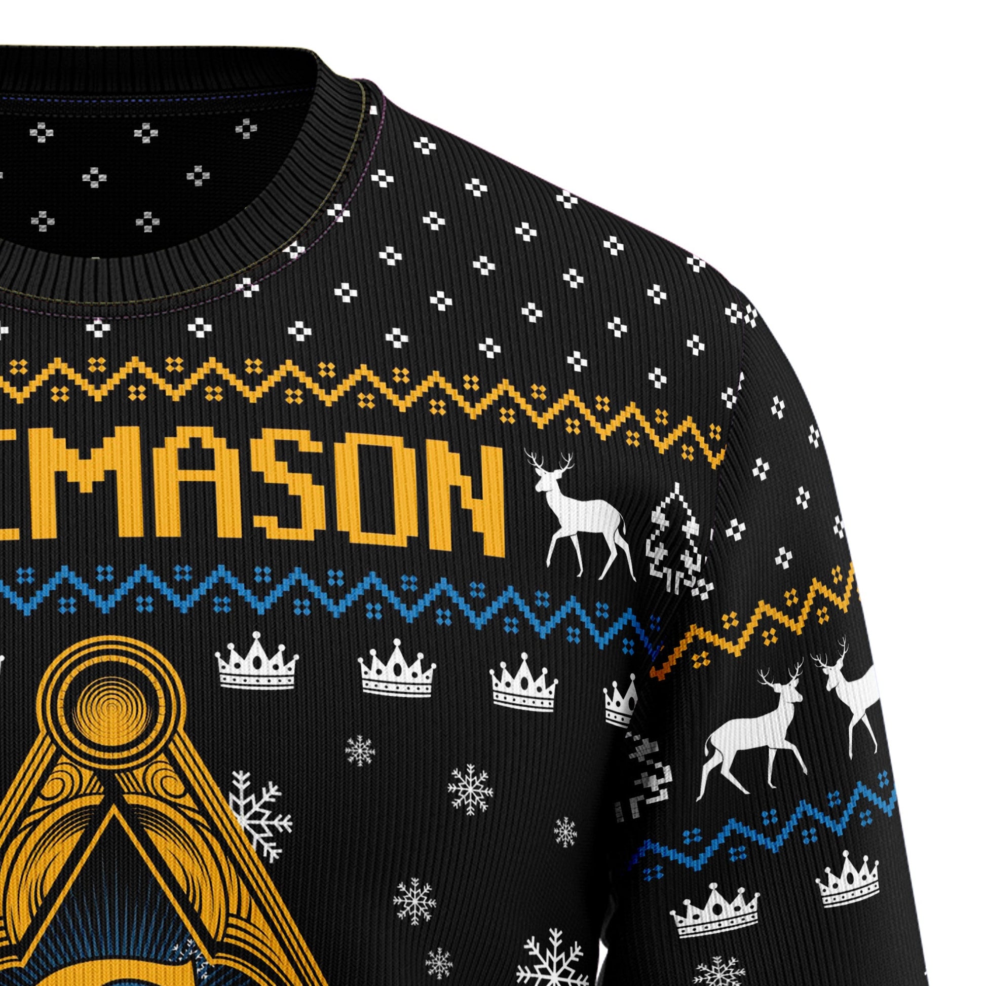 litzzy Freemason D3009 Ugly Christmas Sweater -  Best Gift For Christmas, Noel Malalan - Christmas Signature sweater   