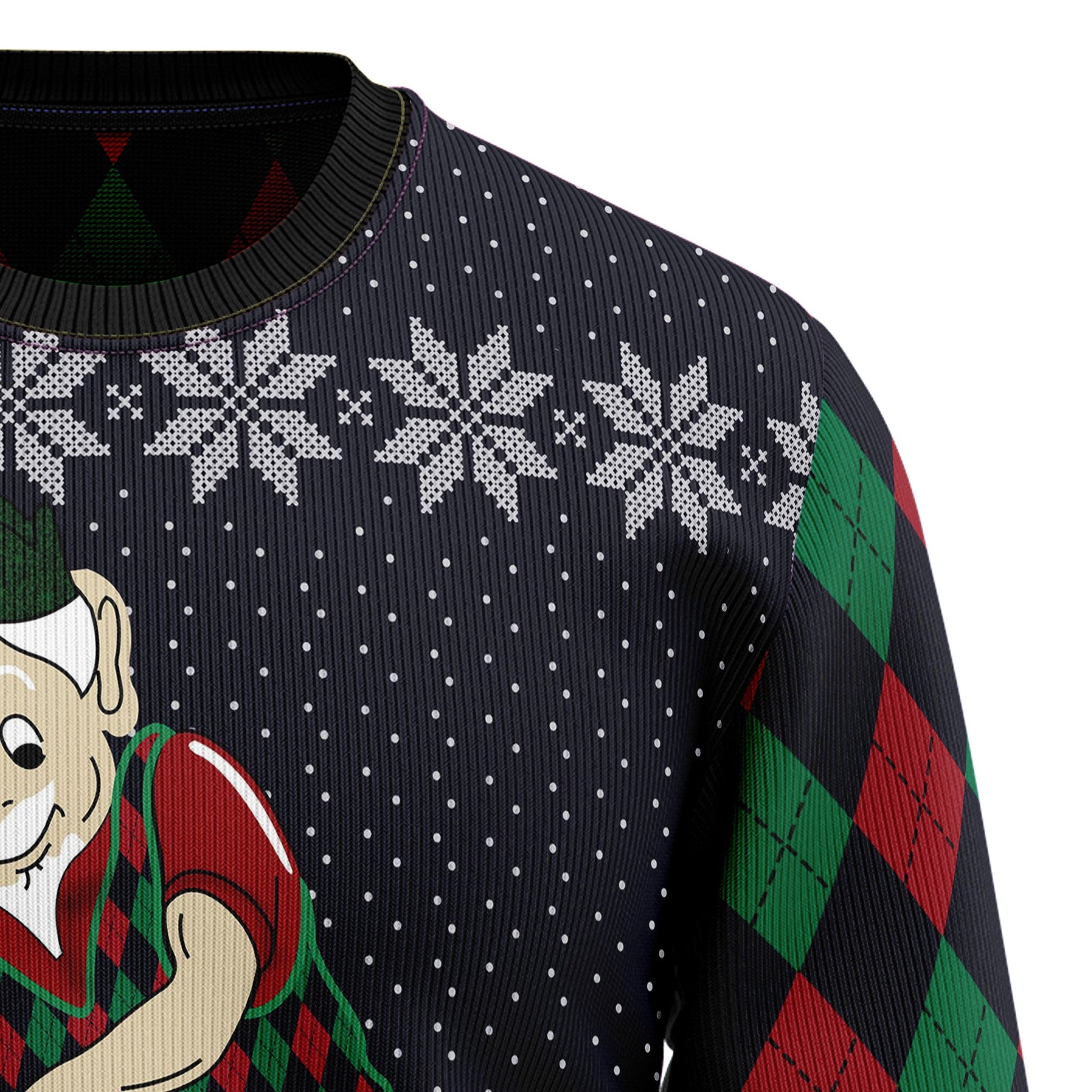 litzzy Golf Lover T1410 Ugly Christmas Sweater -  Best Gift For Christmas, Noel Malalan - Christmas Signature sweater   