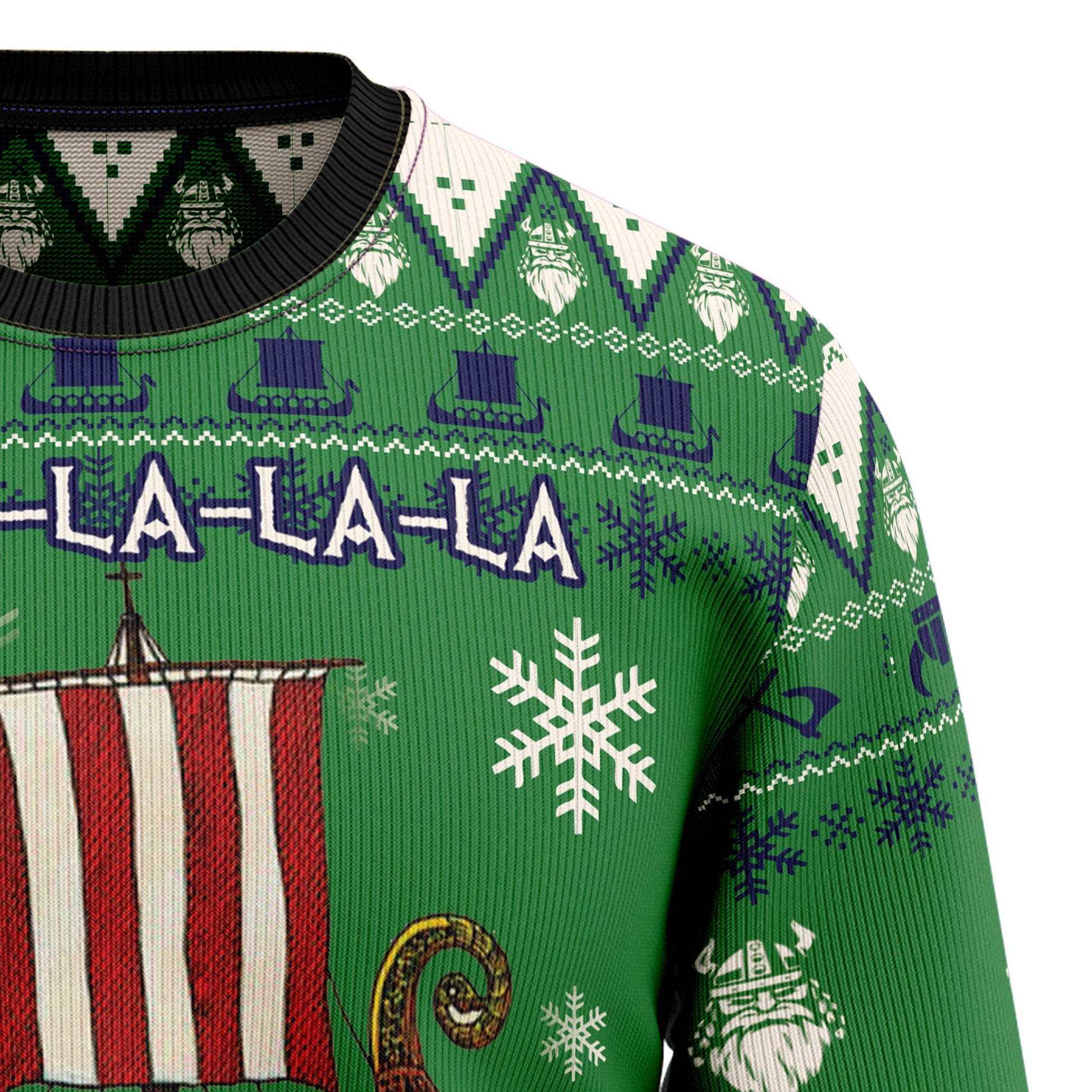 litzzy Amazing Viking HZ92407 Ugly Christmas Sweater -  Best Gift For Christmas, Noel Malalan - Christmas Signature sweater   