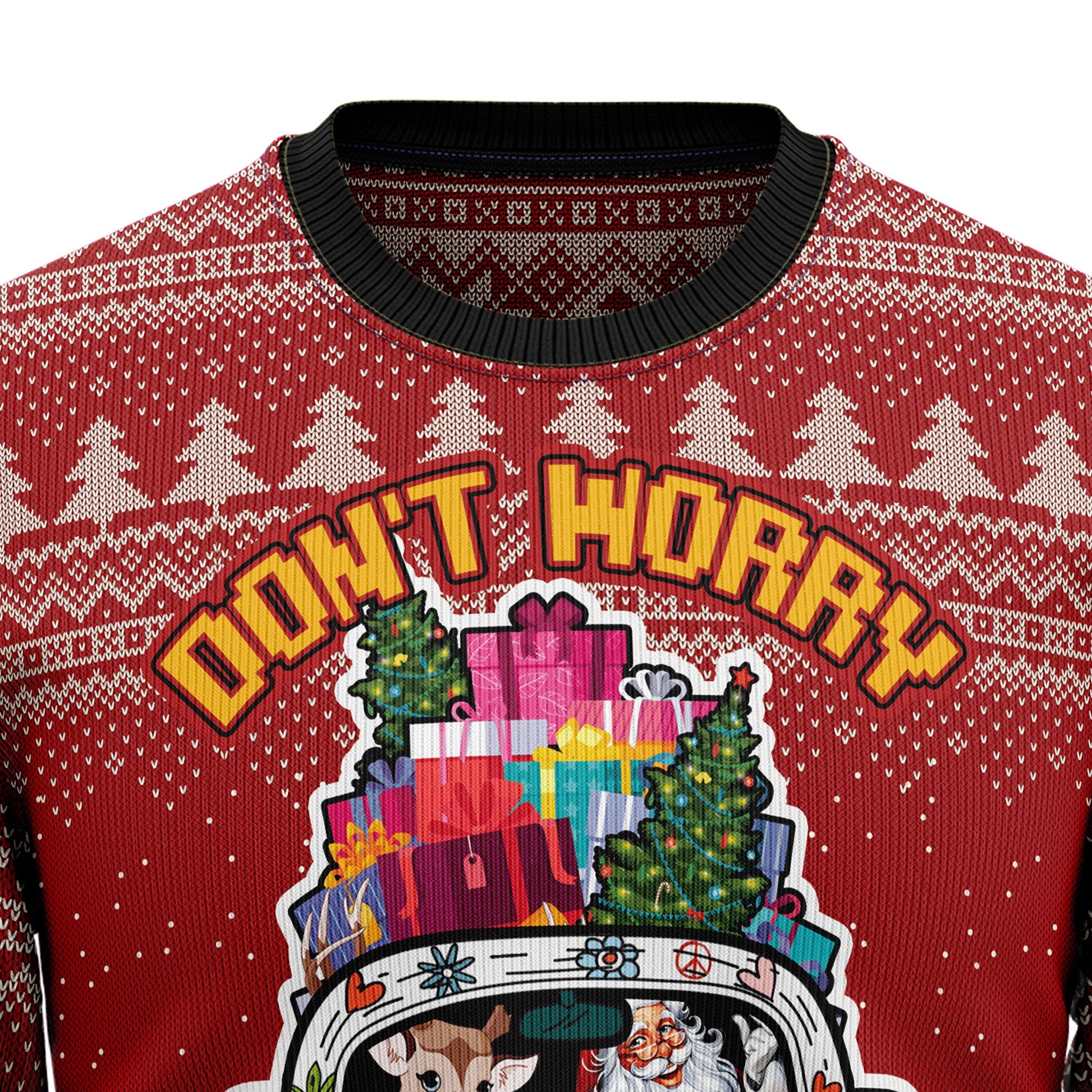 litzzy Hippie Car HT100507 Ugly Christmas Sweater -  Best Gift For Christmas, Noel Malalan - Christmas Signature sweater   