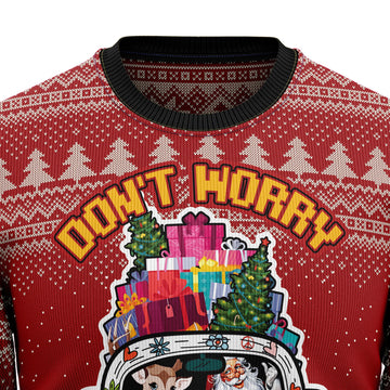 litzzy Hippie Car HT100507 Ugly Christmas Sweater -  Best Gift For Christmas, Noel Malalan - Christmas Signature sweater   