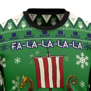 litzzy Amazing Viking HZ92407 Ugly Christmas Sweater -  Best Gift For Christmas, Noel Malalan - Christmas Signature sweater   