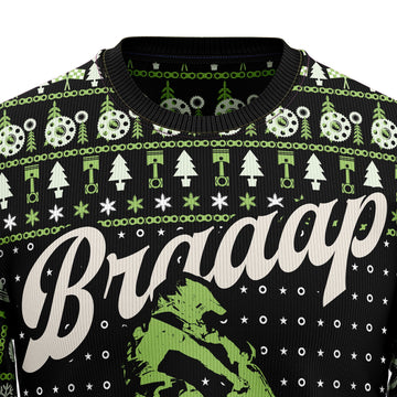 litzzy Braaap Moto HZ102614 Ugly Christmas Sweater -  Best Gift For Christmas, Noel Malalan - Christmas Signature sweater   