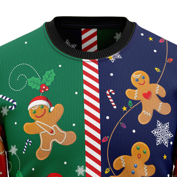 litzzy Gingerbread Christmas Cookie G5128 Ugly Christmas Sweater -  Best Gift For Christmas, Noel Malalan - Christmas Signature sweater   