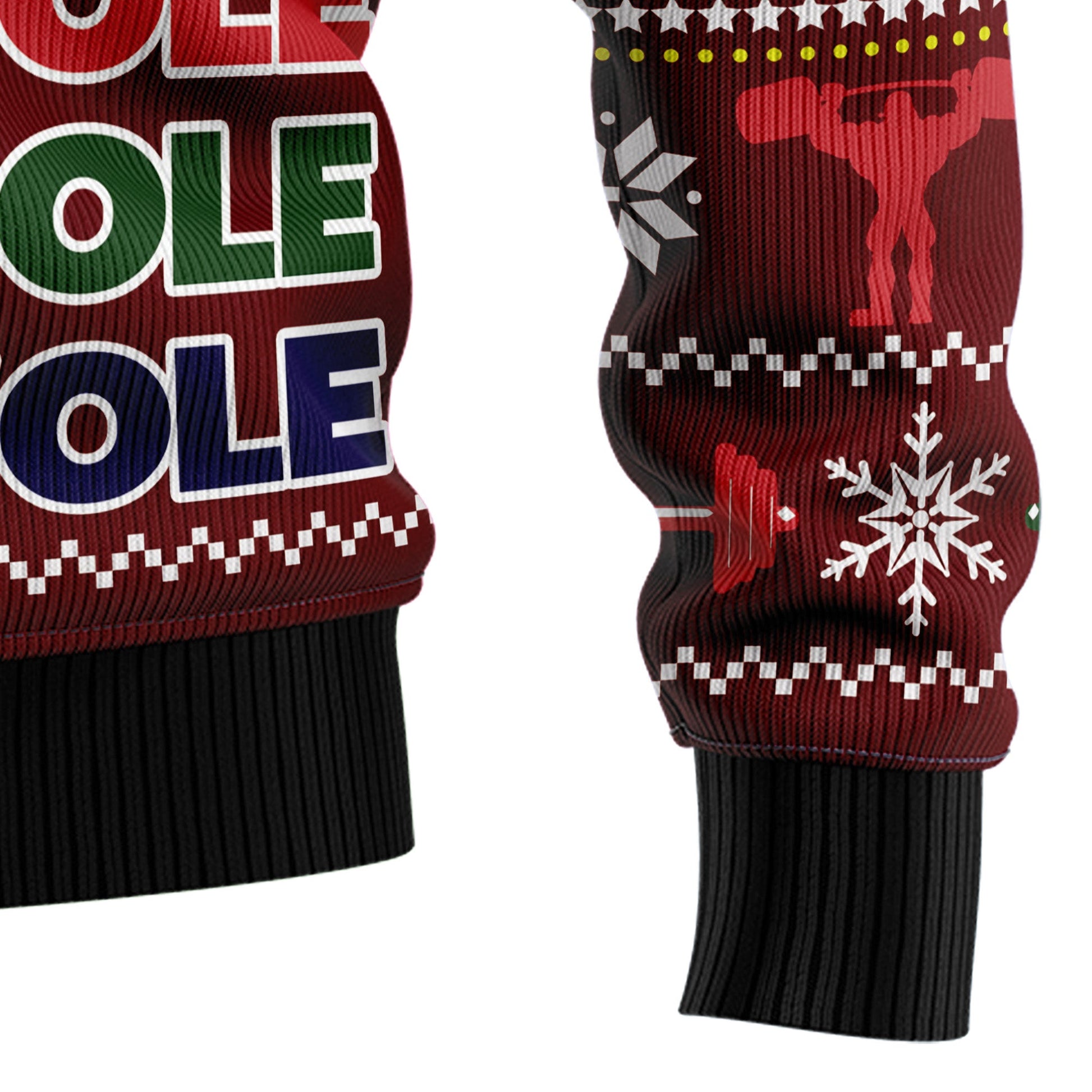 litzzy Santa Let It Swole TY1210 Ugly Christmas Sweater -  Best Gift For Christmas, Noel Malalan - Christmas Signature sweater   