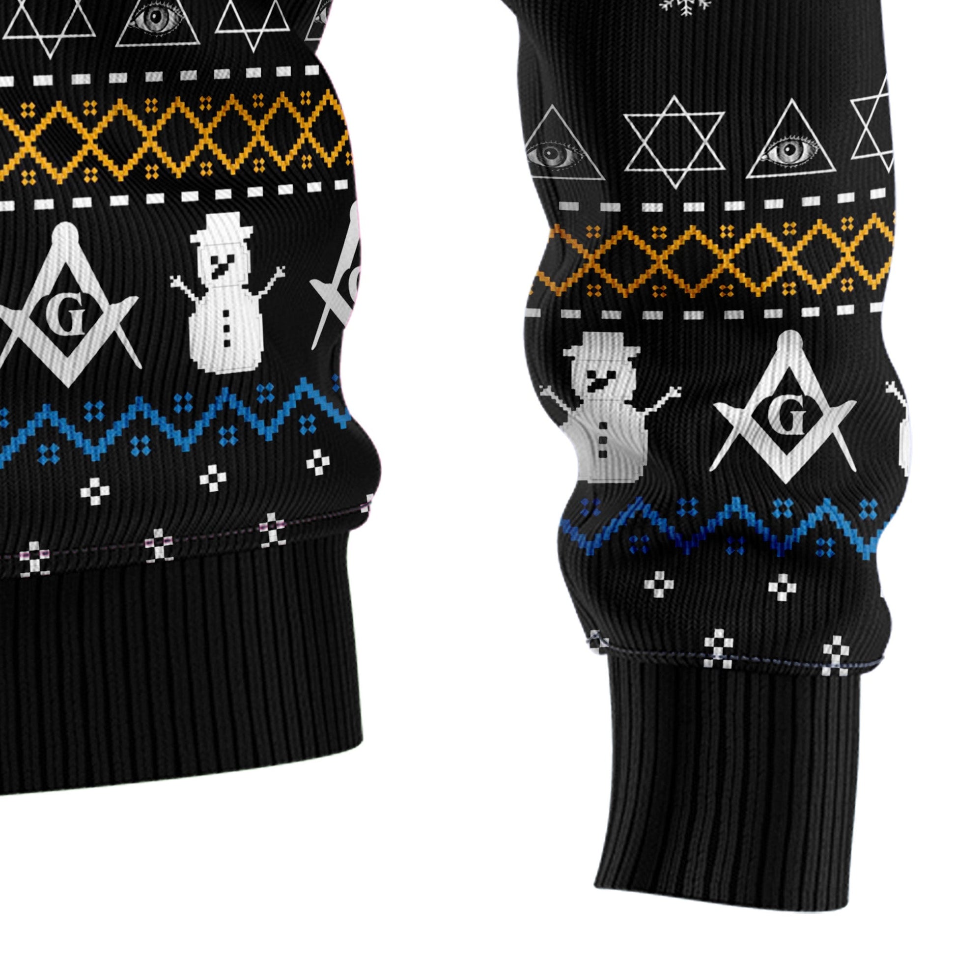 litzzy Freemason D3009 Ugly Christmas Sweater -  Best Gift For Christmas, Noel Malalan - Christmas Signature sweater   