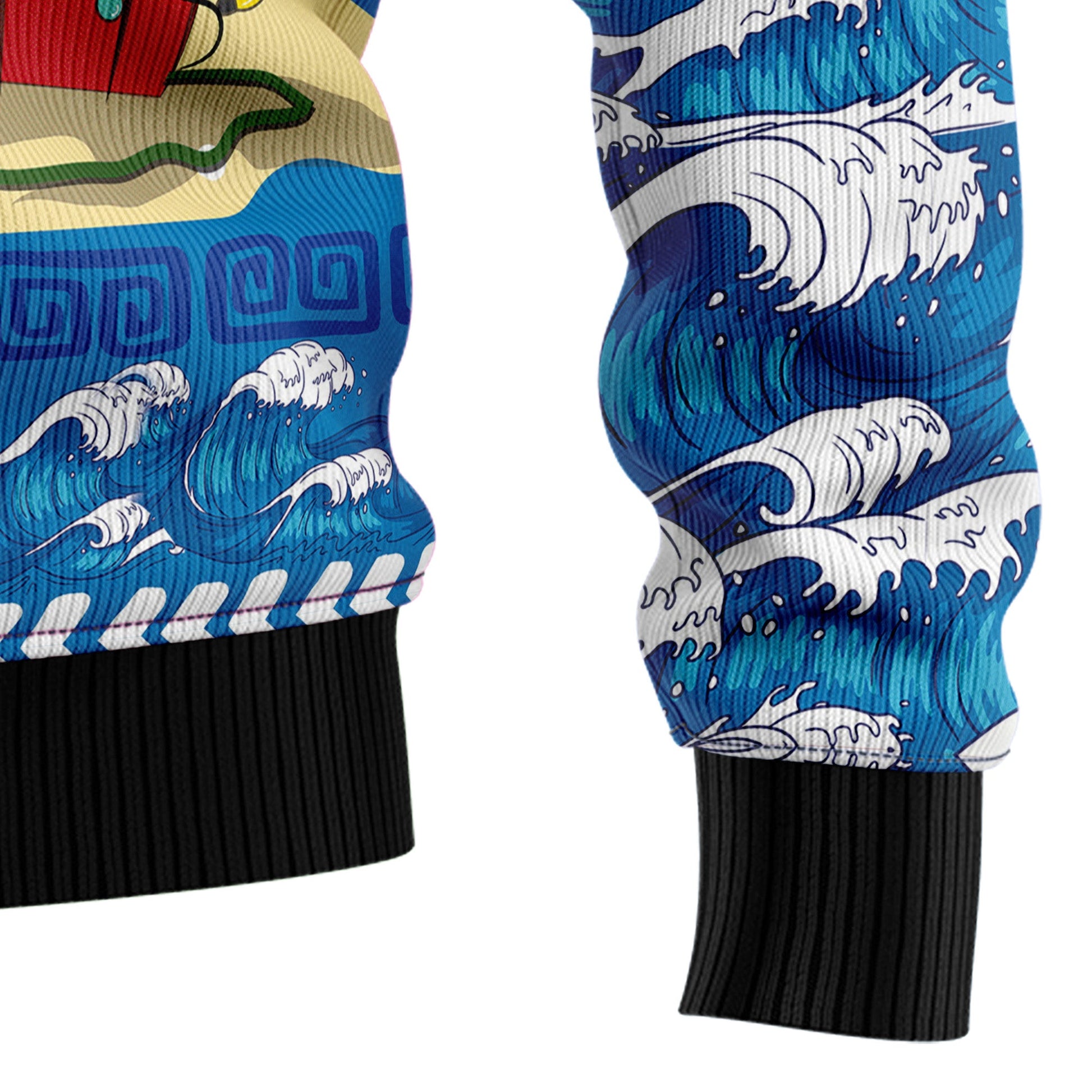 litzzy ?Surfer Swell Christmas T0311 Ugly Christmas Sweater -  Best Gift For Christmas, Noel Malalan - Christmas Signature sweater   