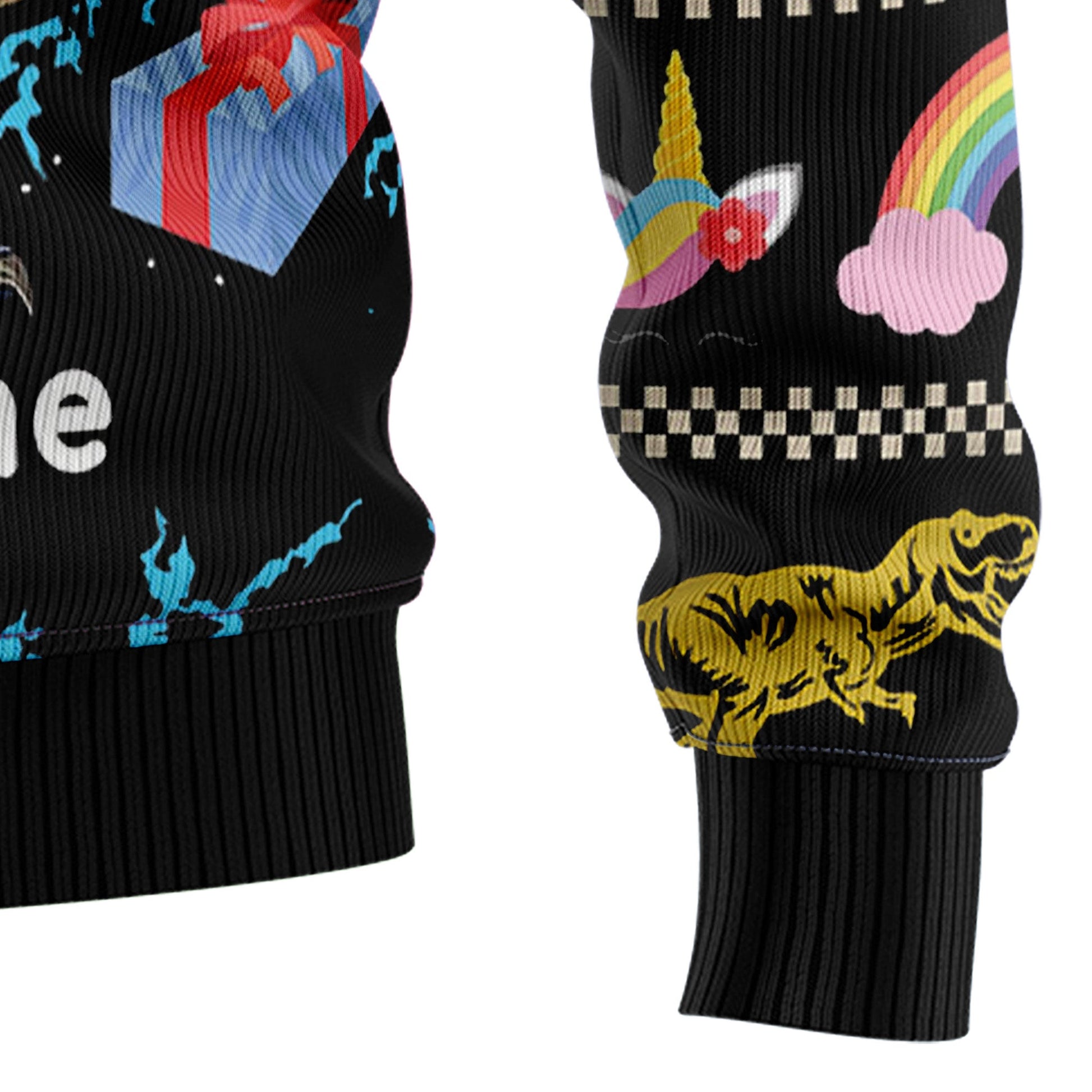 litzzy Dinosaur Unicorn Ride Hard T2010 Ugly Christmas Sweater -  Best Gift For Christmas, Noel Malalan - Christmas Signature sweater   