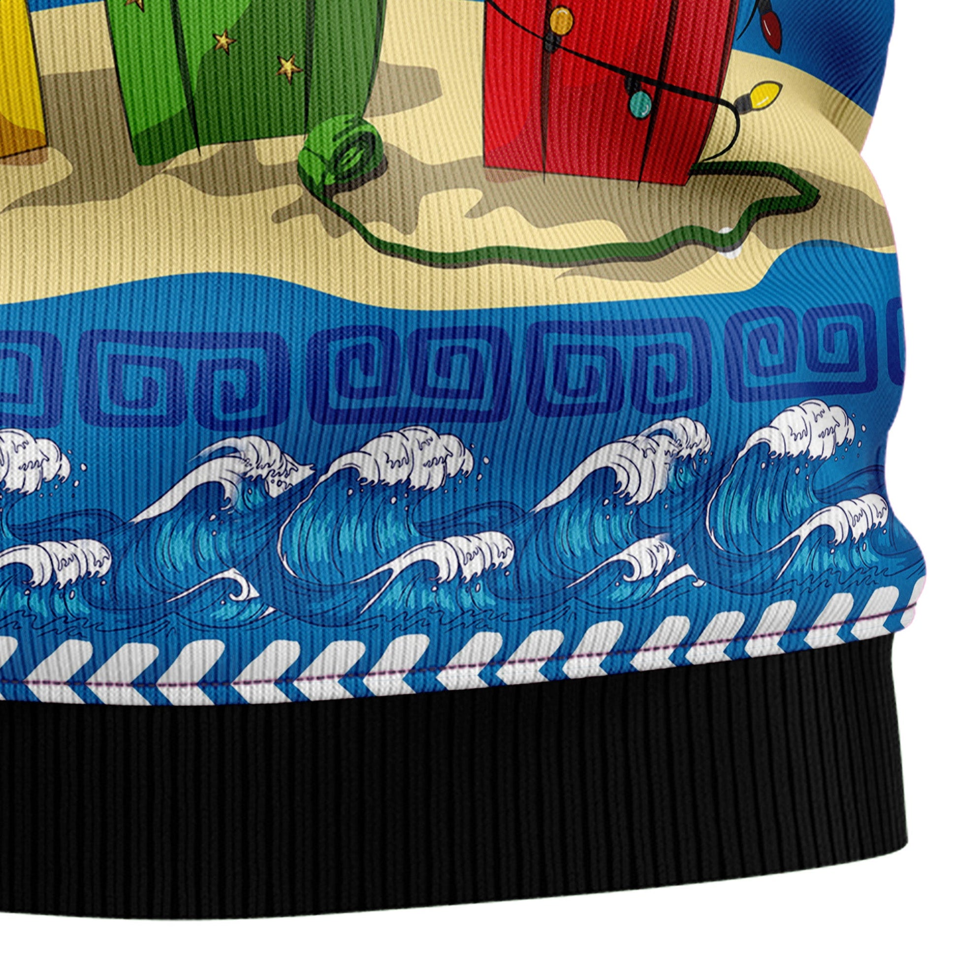 litzzy ?Surfer Swell Christmas T0311 Ugly Christmas Sweater -  Best Gift For Christmas, Noel Malalan - Christmas Signature sweater   